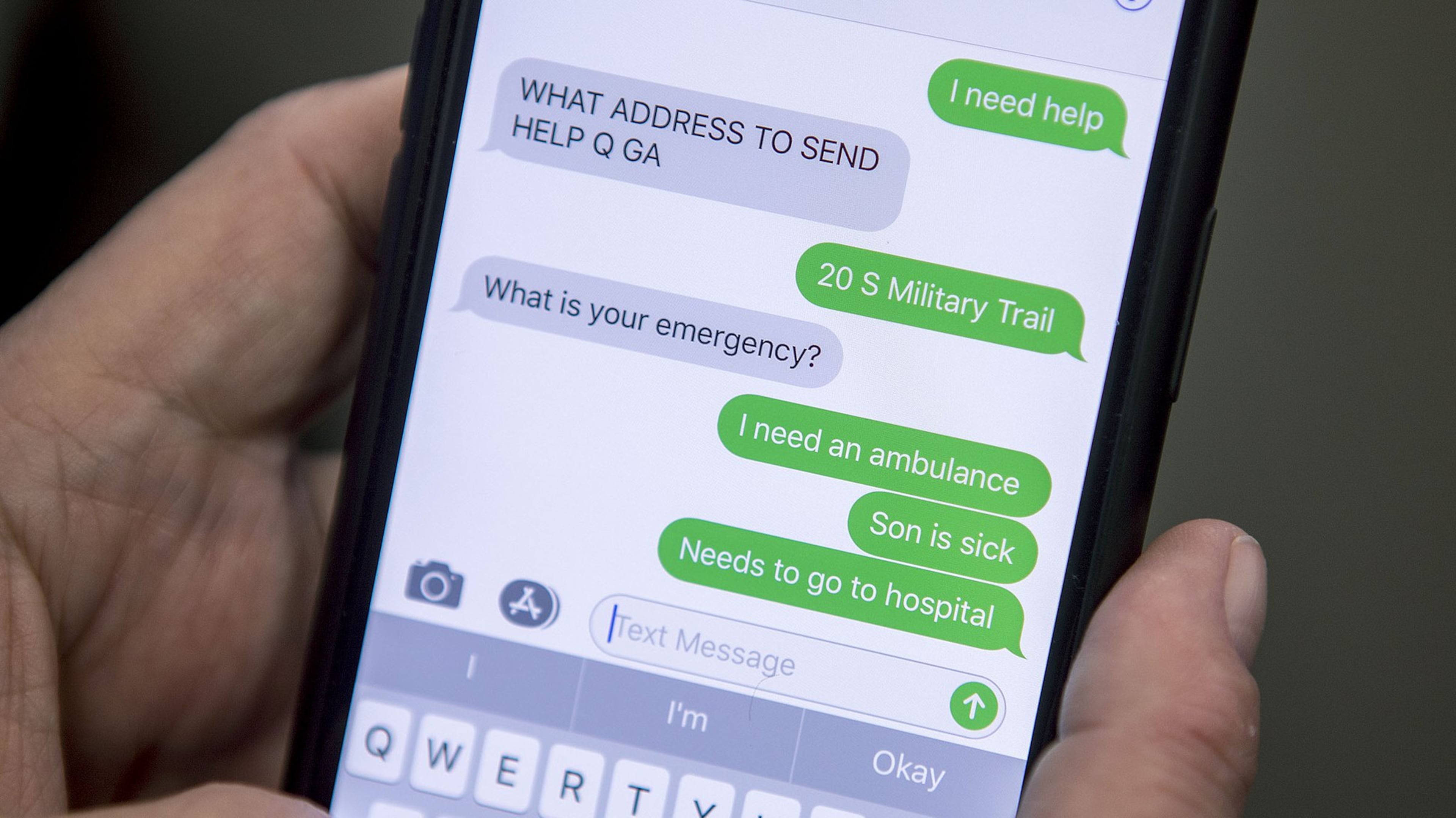 Palm Beach County plans to soon implement a system that will allow cellphone users with emergencies to send text messages to 911. Chuck Spalding, the county's 911 director, said extensive tests are being done to insure that texting is integrated smoothly into the 911 system already in place. (Damon Higgins / The Palm Beach Post)