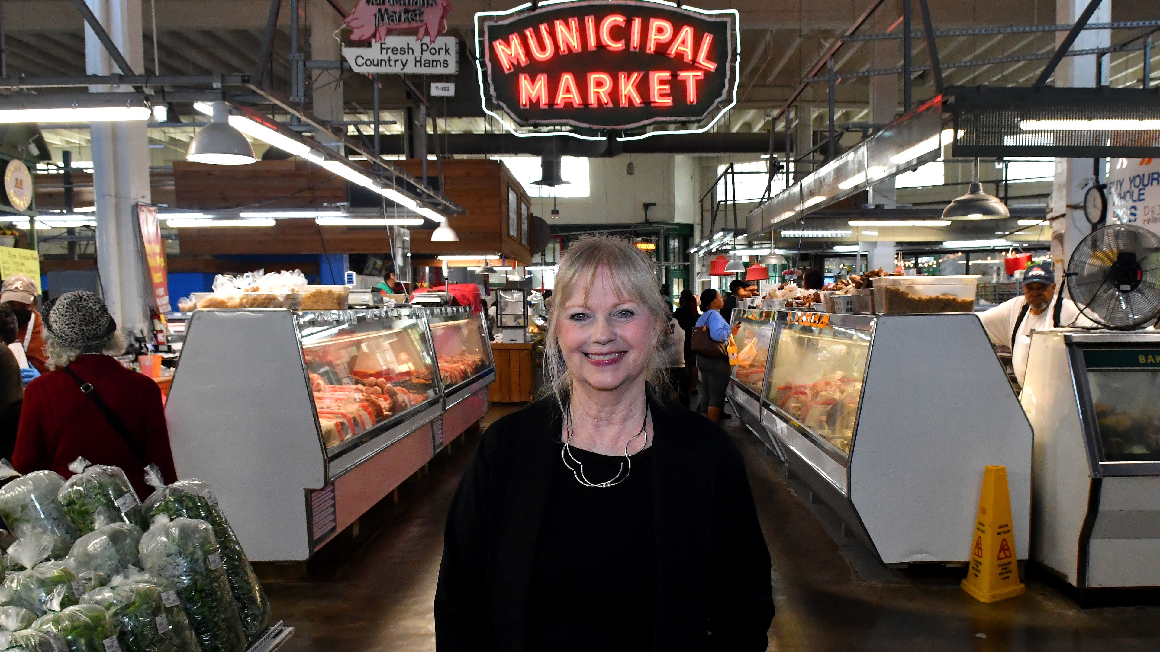 Pam Joiner has been manager of Municipal Market in Sweet Auburn since 2005. The market is currently at capacity with 29 vendors. (CHRIS HUNT FOR THE ATLANTA JOURNAL-CONSTITUTION)