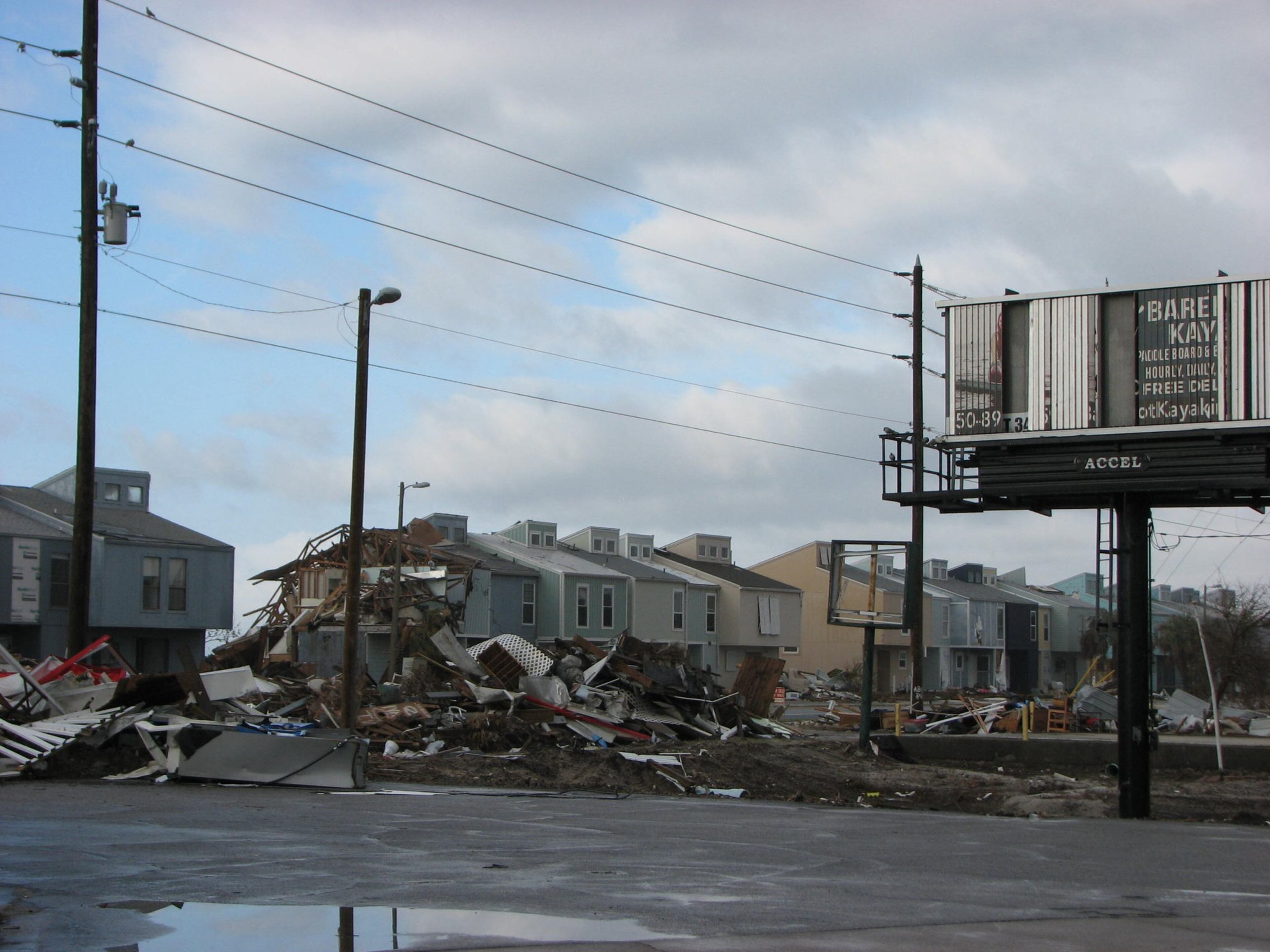 This is a scene in Mexico Beach, Fla., nearly two months after Hurricane Michael hit. CONTRIBUTED BY PAMELA D. SYMONETTE