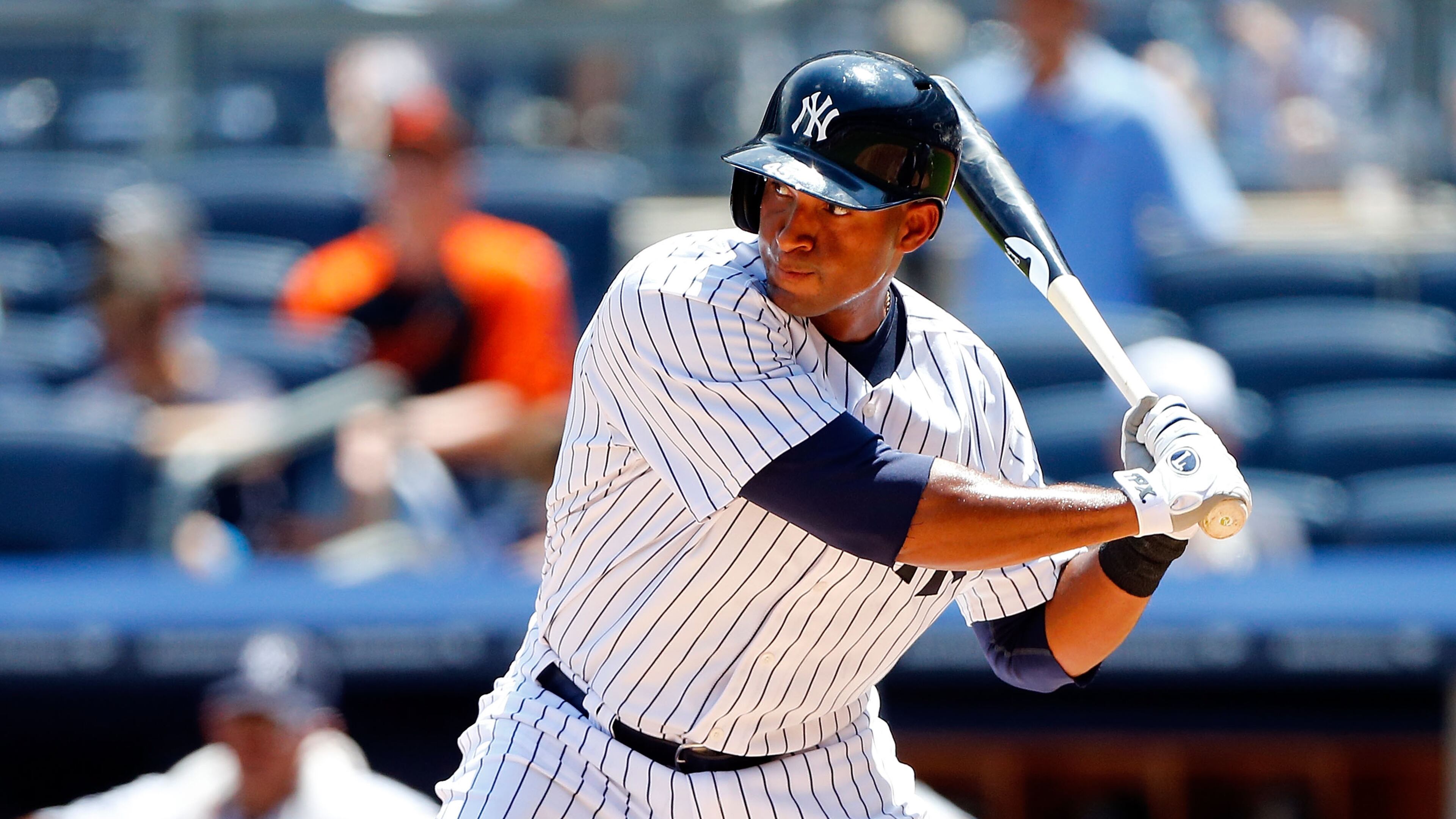 Zoilo Almonte, 25, hit .211 with two homers in 142 at-bats with New York over the past two seasons, including only 36 at-bats in 2014.