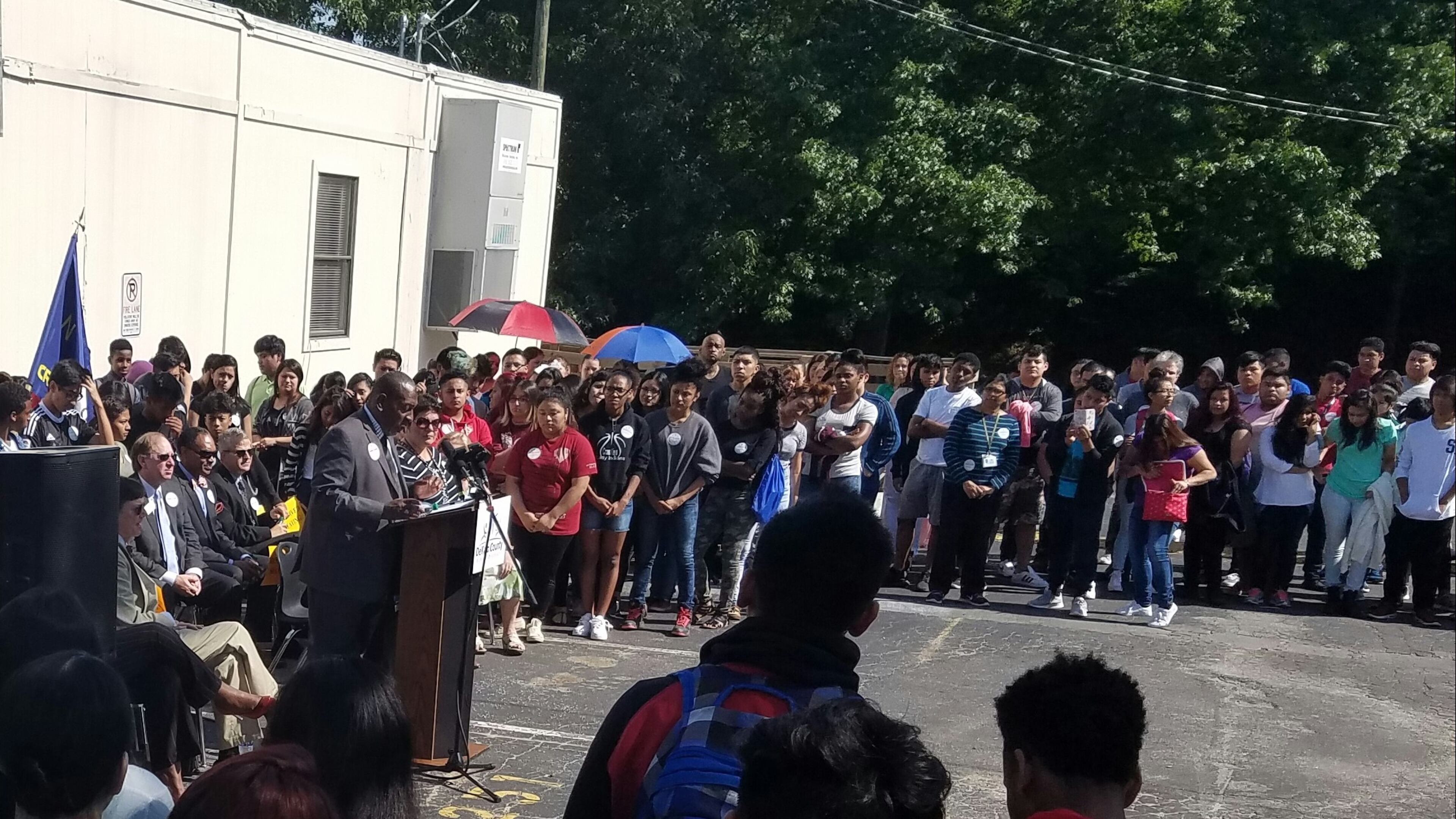 When the Education Special Purpose Local Option Sales Tax was passed by voters in 2016, DeKalb Schools leaders held a pep rally at Cross Keys High School.