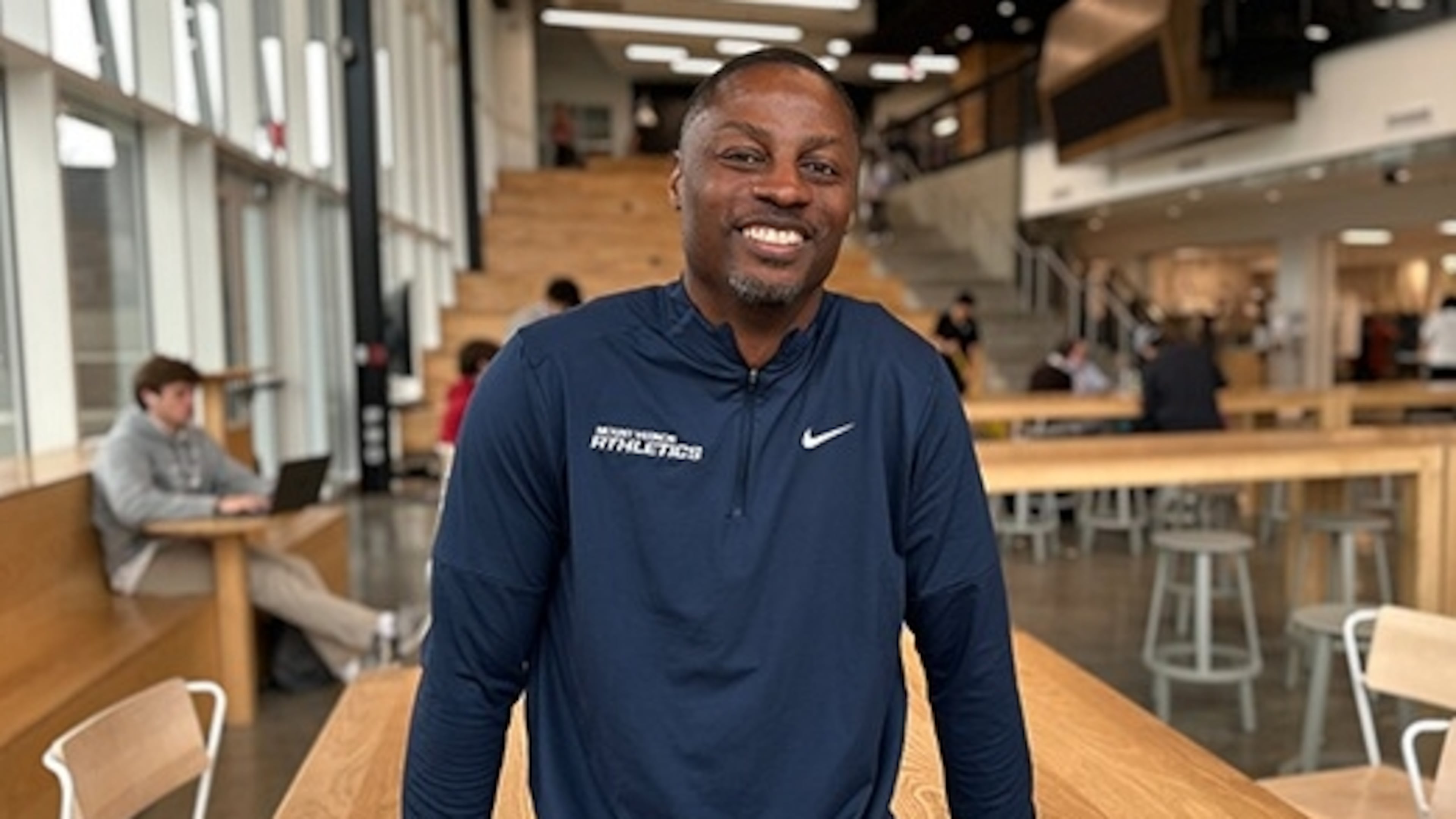 Terrence Edwards, a former Georgia wide receiver, was named head football coach at Mount Vernon on Jan. 25, 2024.