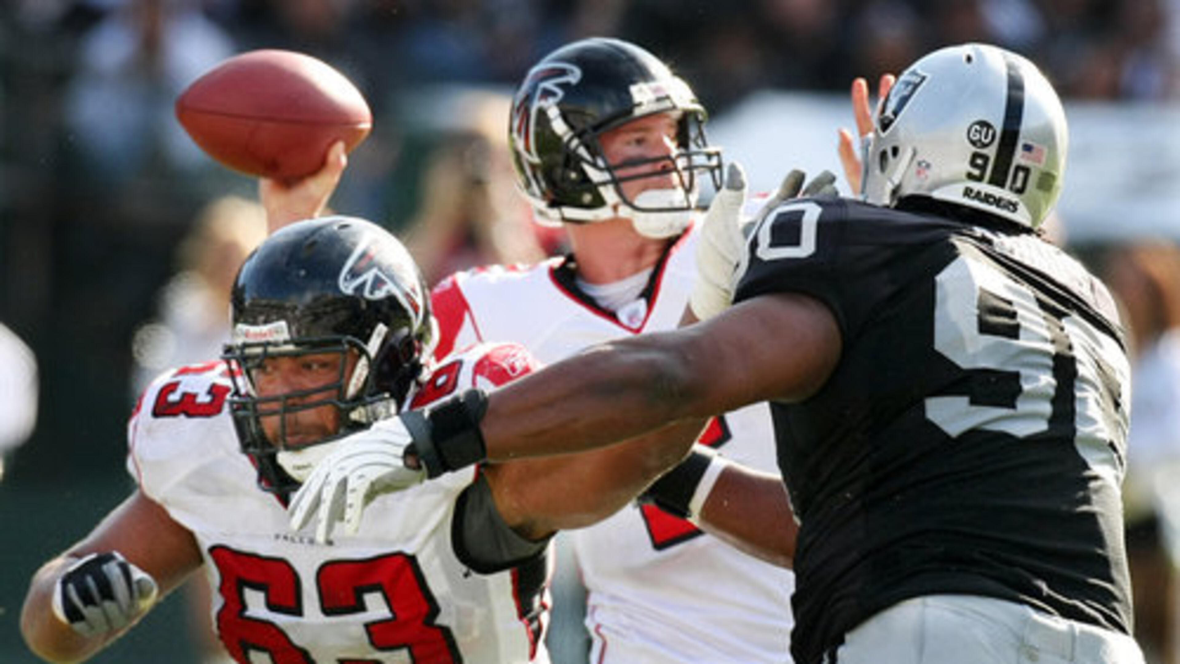 With the win over the Raiders, the Ryan-lead Falcons have surpassed last season's wins total by one at the halfway mark.