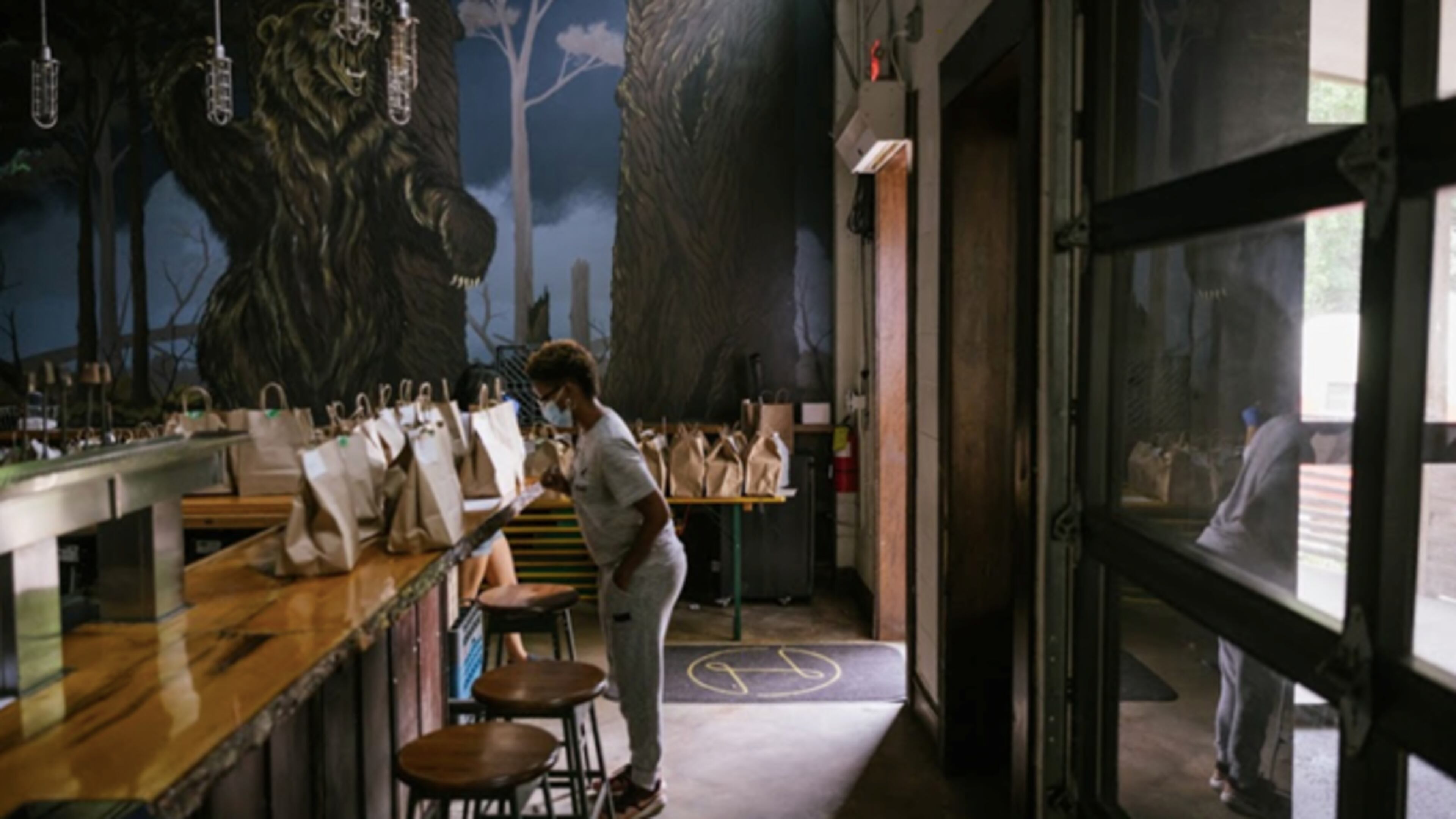 Meals prepared for delivery at Ladybird Grove & Mess Hall as part of the ATL Family Meal initiative. CONTRIBUTED BY PATRICK KOLTS