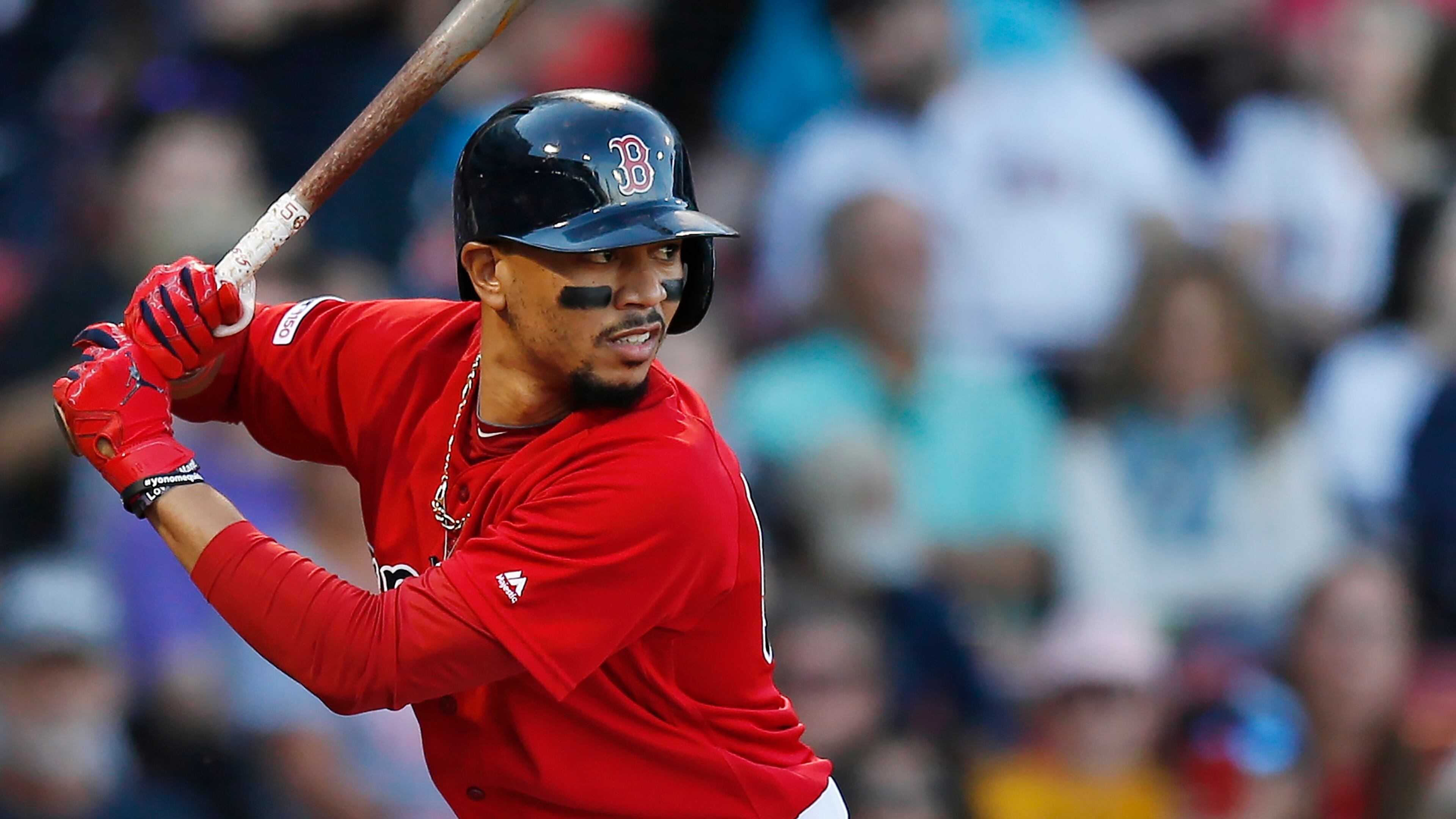 Mookie Betts and the Boston Red Sox agreed Friday, Jan. 10, 2020, to a $27 million contract, the largest one-year salary for an arbitration-eligible player.