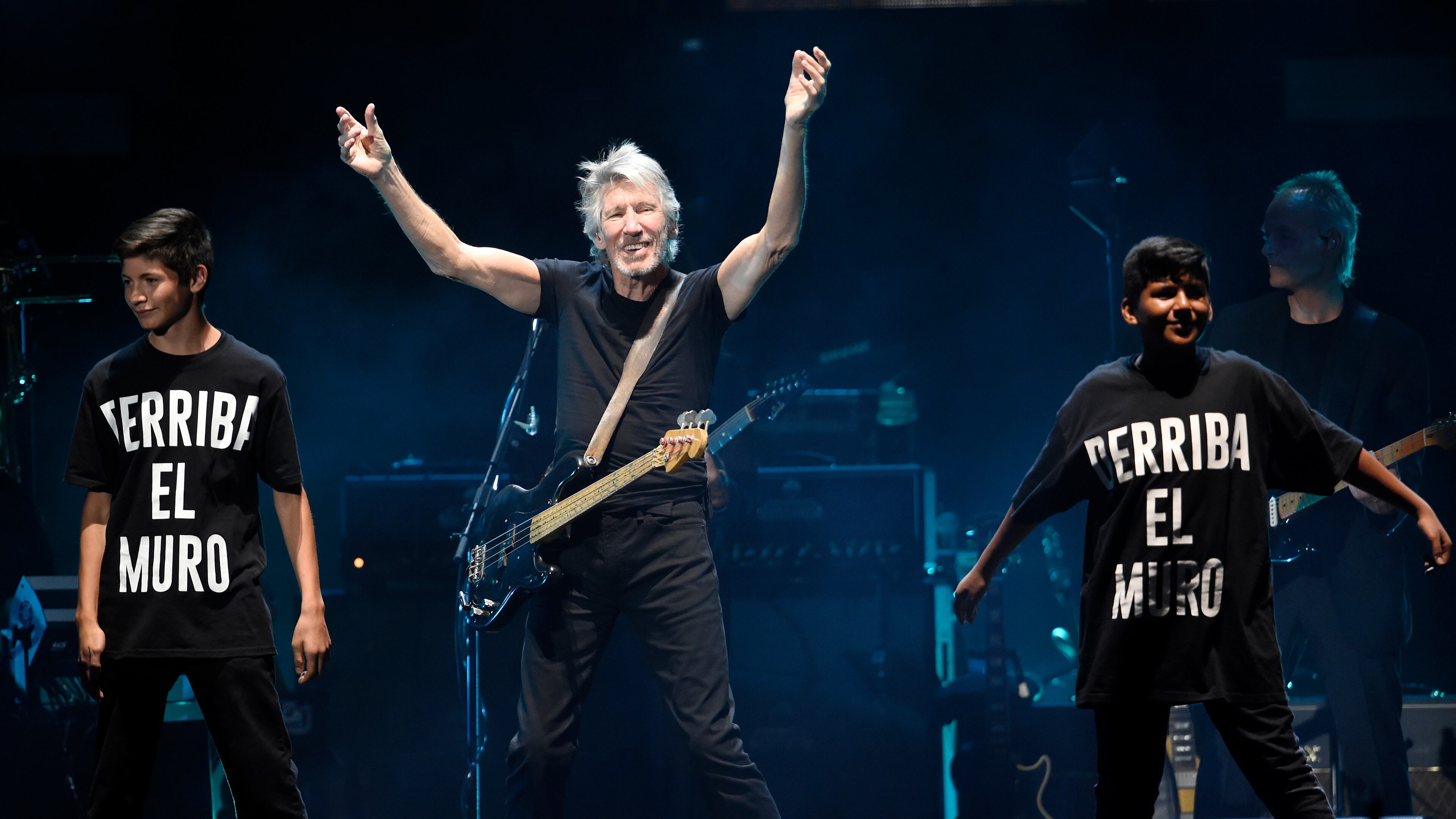 Roger Waters at Desert Trip. (Photo by Chris Pizzello/Invision/AP)