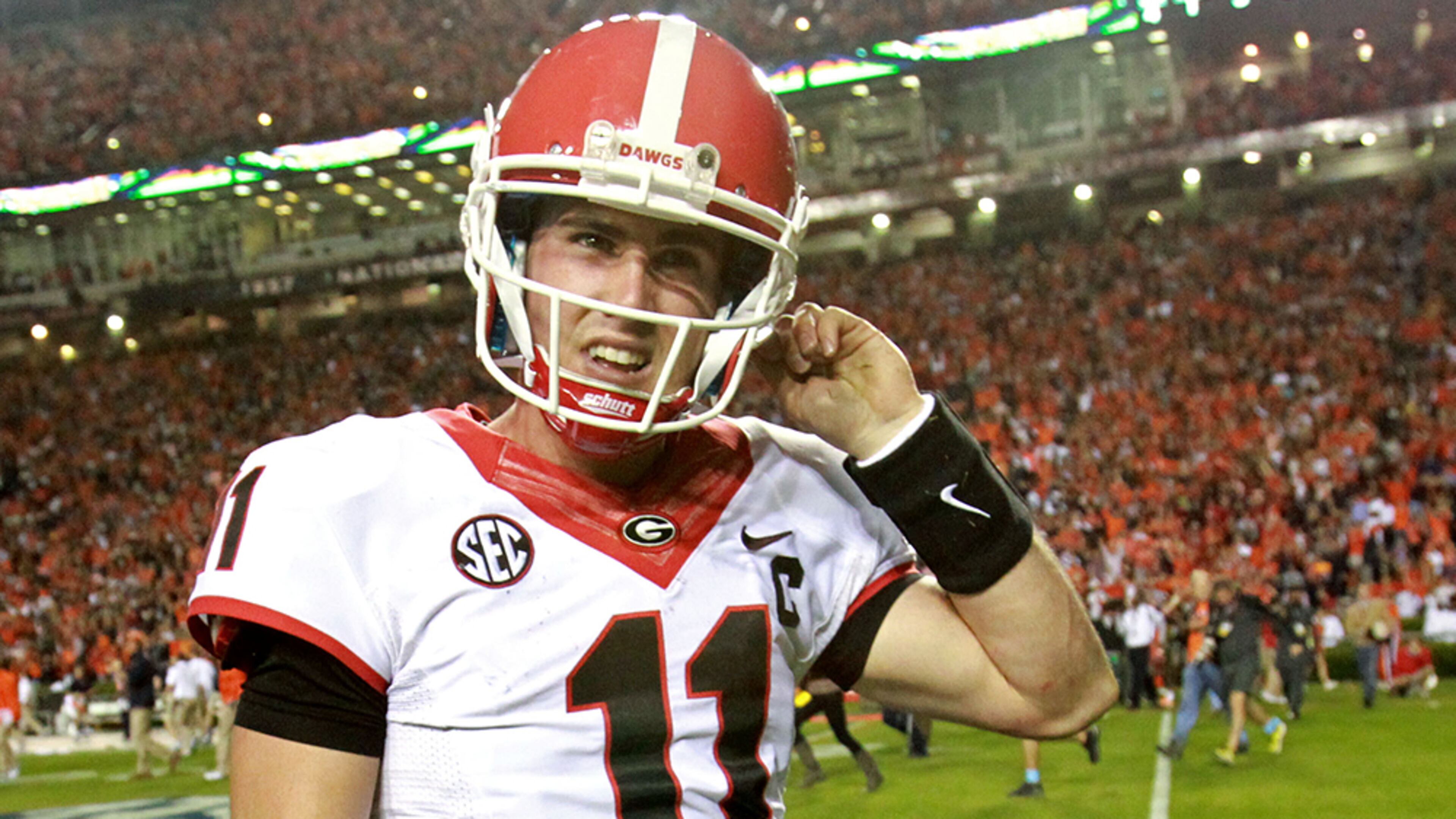 Aaron Murray set a number of school and SEC passing records as Georgia's quarterback.