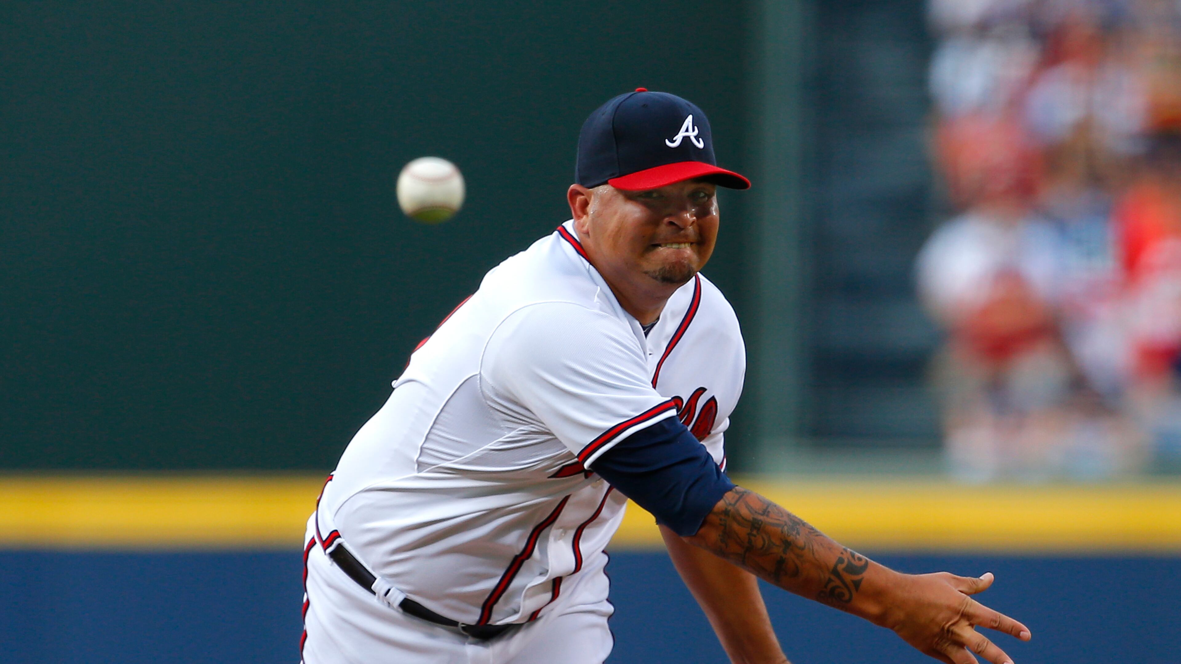 Two days after pitching the 11th inning against the Mets to record his first save at any level, Williams Perez makes his sixth start Monday against the Red Sox. (AJC photo) Atlanta Braves starting pitcher Williams Perez (61) delivers in the first inning of a baseball game against the Tampa Bay Rays Wednesday, May 20, 2015, in Atlanta. (AP Photo/Todd Kirkland)