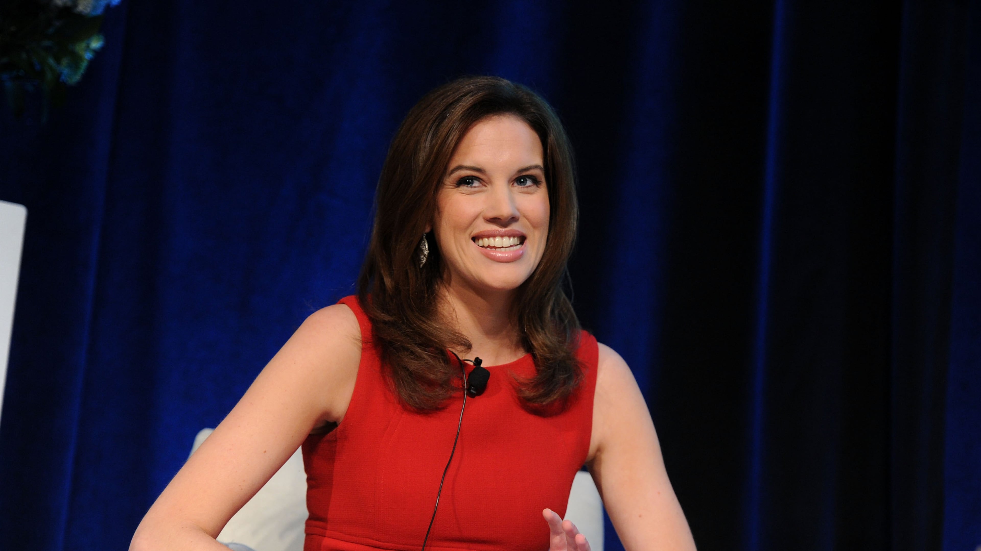 NEW YORK, NY - SEPTEMBER 30: CNBC Reporter, Kelly Evans speaks during the 5th annual Executive Marketing Summit at the New York Stock Exchange on September 30, 2013 in New York City. (Photo by Ilya S. Savenok/Getty Images)