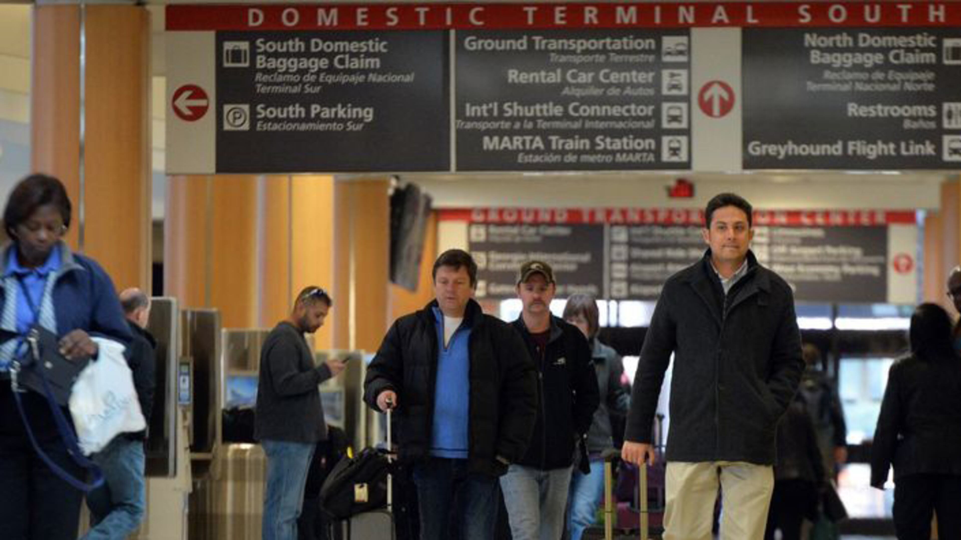 Delta's mammoth hub at Hartsfield-Jackson brings a daylong sea of passengers through the airport.