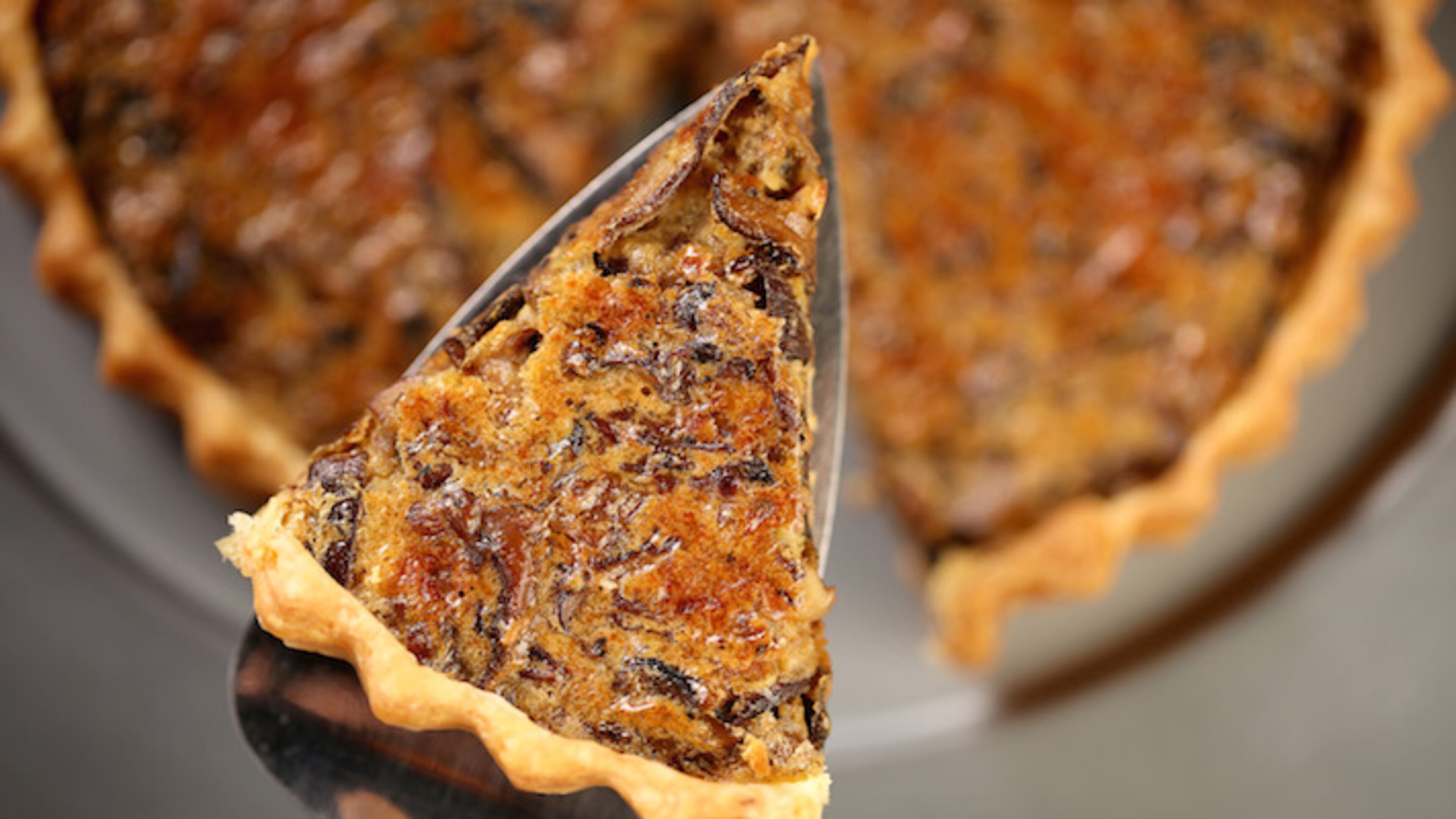 Three kinds of mushrooms (or more, if you like), make up this savory tart, enriched with cream and flavored with fresh thyme and sauteed shallots. (Food styling by Mark Graham.) (Michael Tercha/Chicago Tribune/TNS)