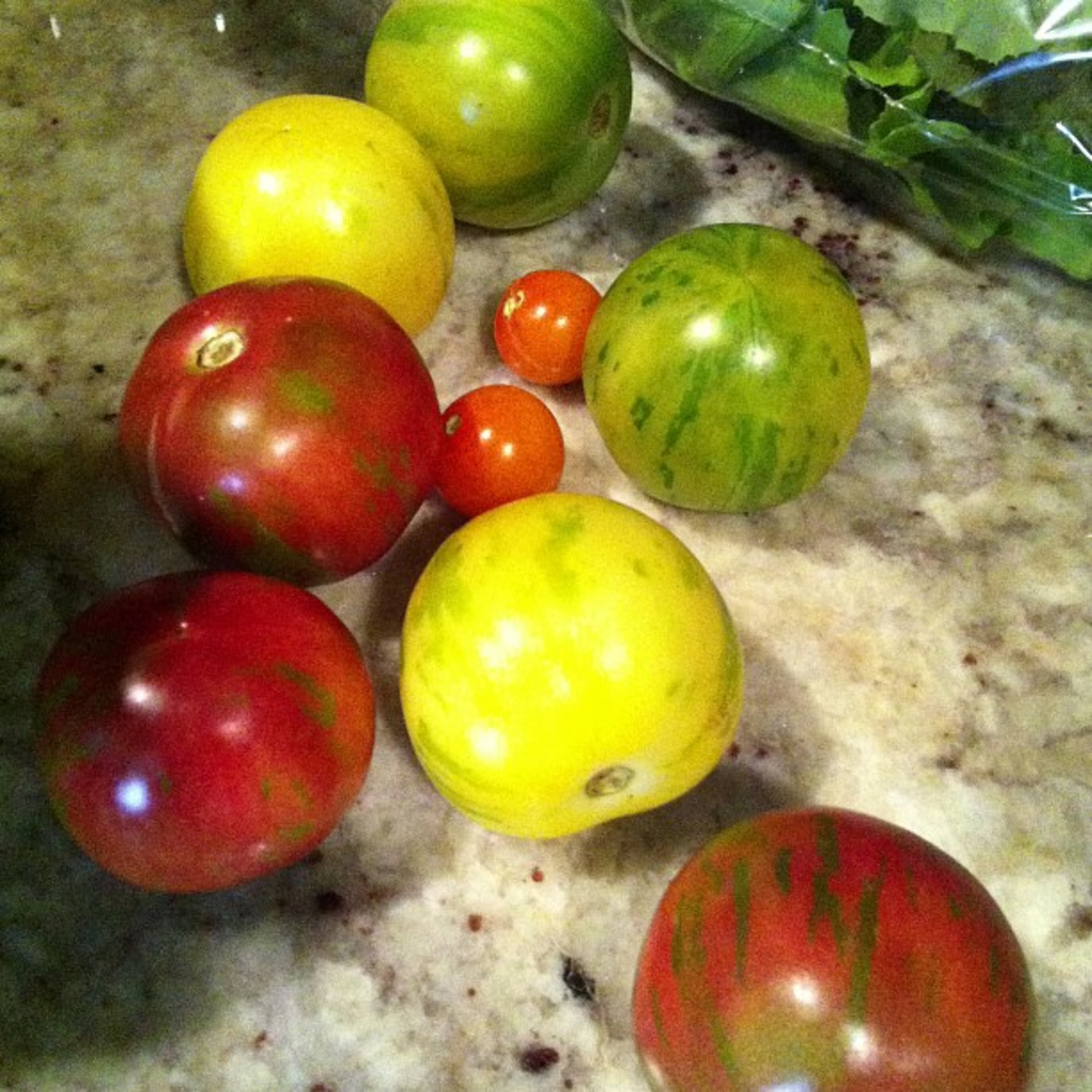 #Tomatoes. To be eaten with basil and fresh mozzarella. #foodporn #atlsummer -- @jamilarobinson