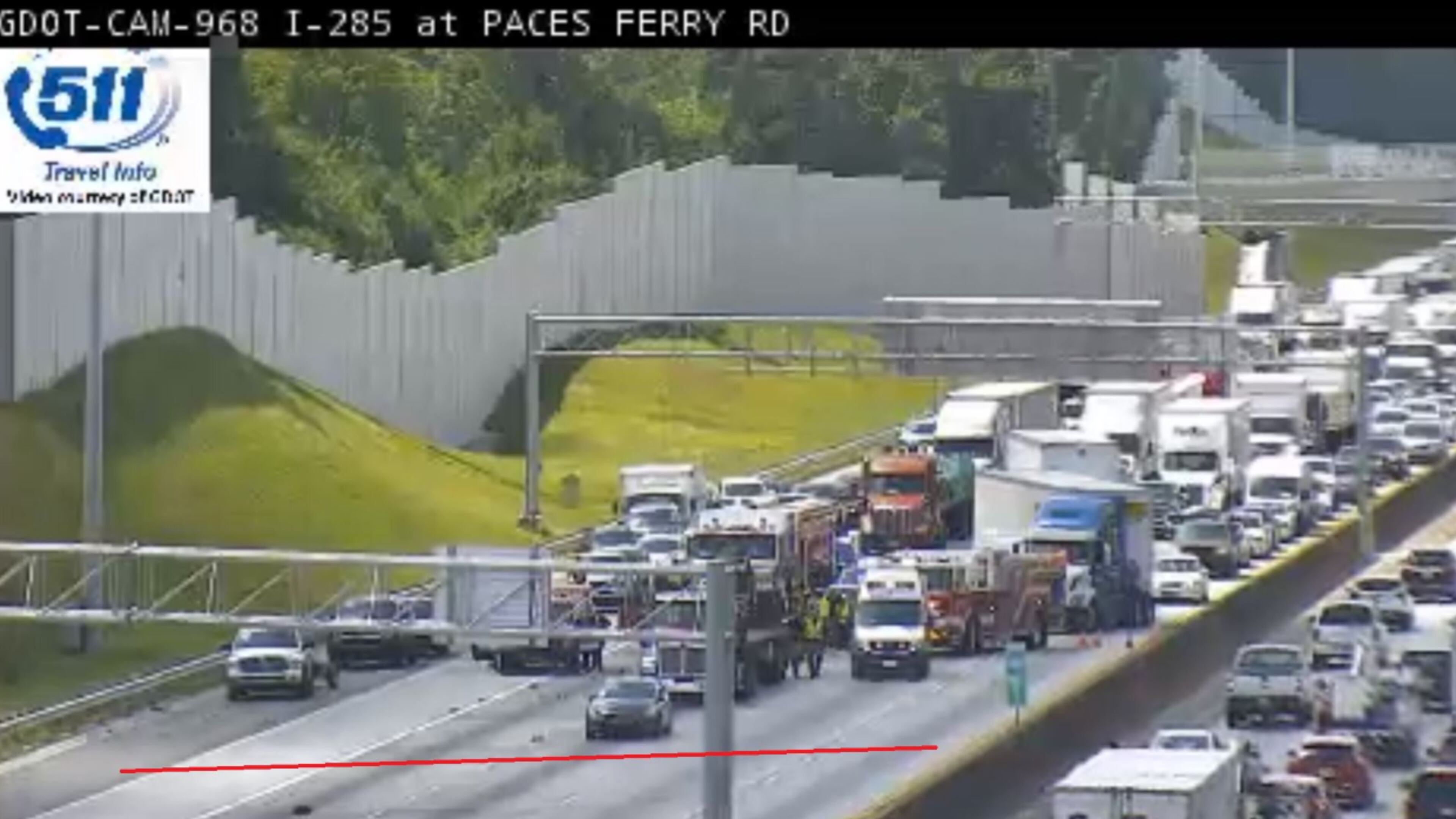 This crash stifled Cobb County traffic for hours Thursday afternoon.