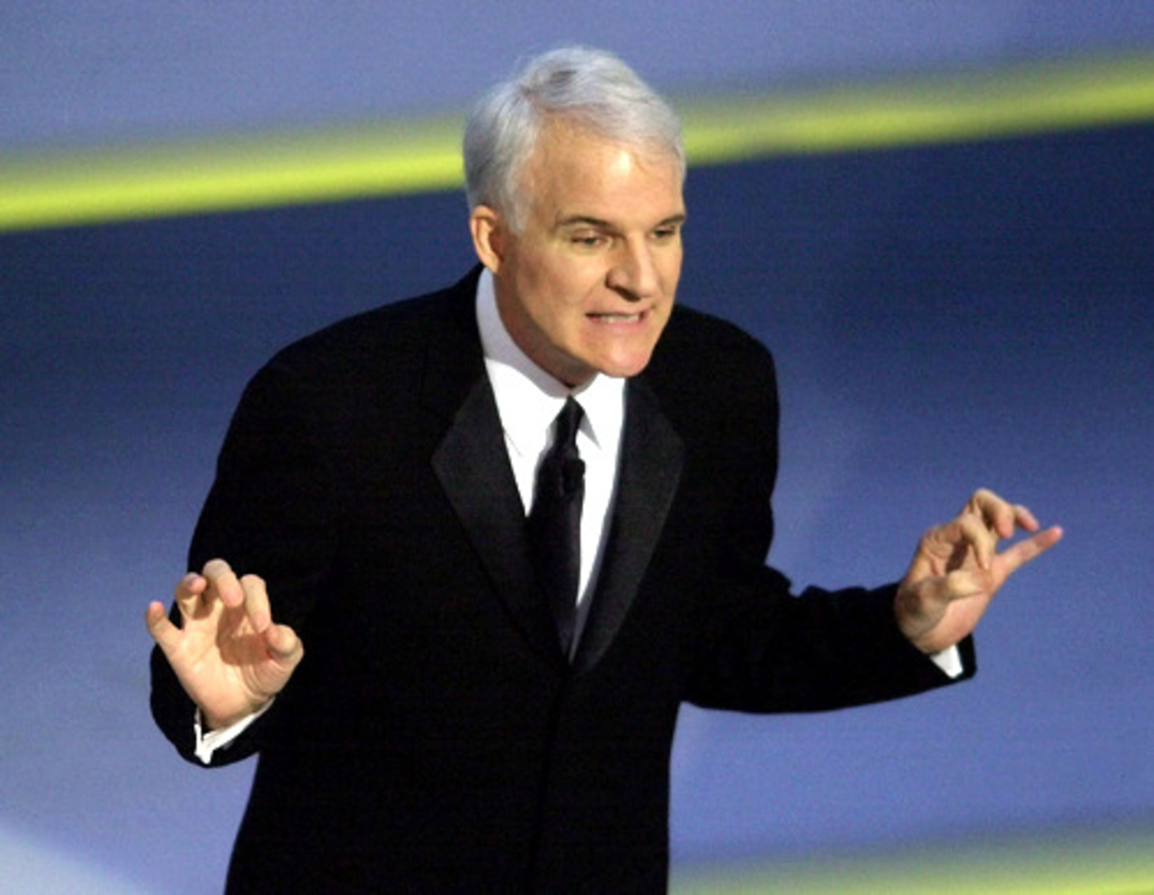 Steve Martin: One-liner -- "I was born a poor black child" -- became his first movie, "The Jerk." Famous quote: "I'm Steve Martin and I'll be out here in a minute."