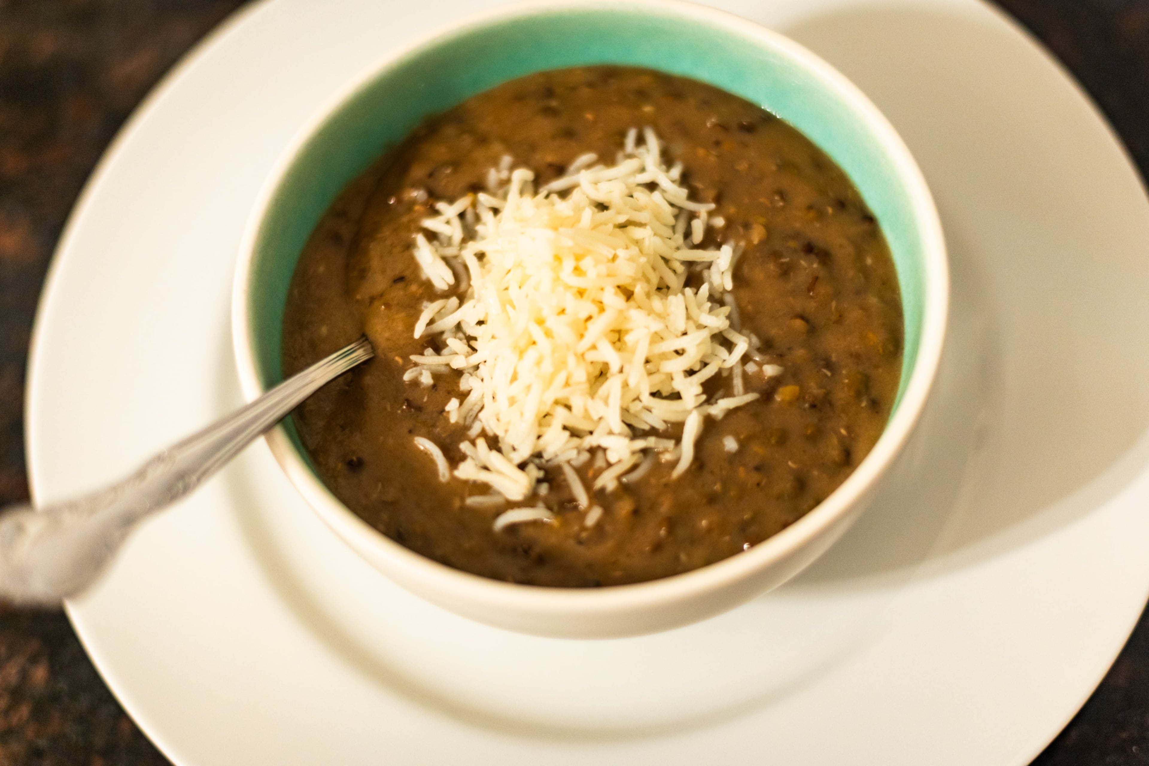 Dal bhat at Kathmandu Kitchen & Grill, where it is called dal makhani, has that rib-sticking, substantial quality common to lentil dishes. (Henri Hollis/AJC)