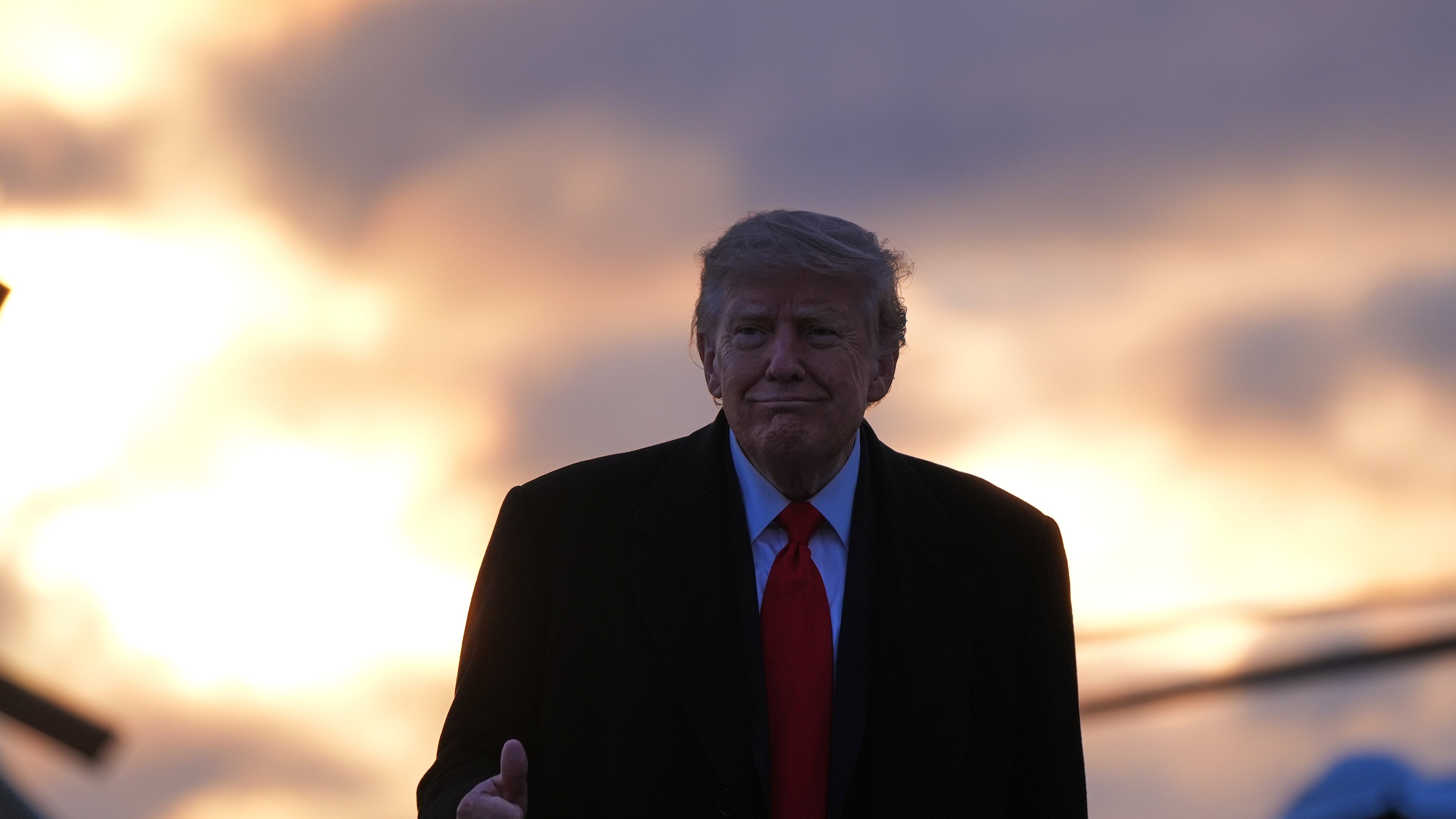 President Donald Trump boards Air Force One, Tuesday, Oct. 13, 2026, at Joint Base Elmendorf-Richardson, Alaska. (AP Photo/Alex Brandon)