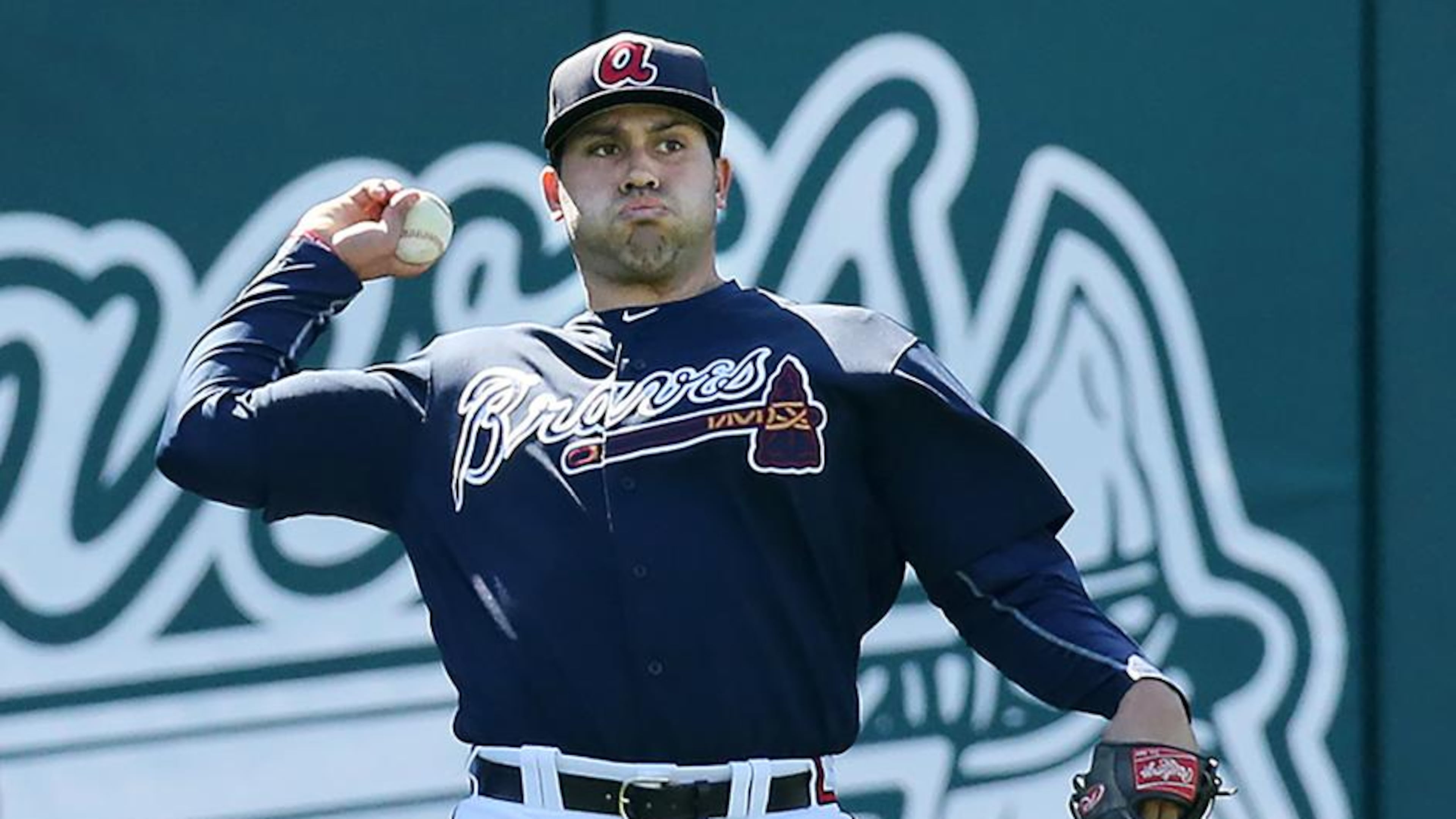 Matt Tuiasosopo, who once fielded for the Braves in Atlanta and Gwinnett, is now manager of the team's Triple-A club. (AP file photo)