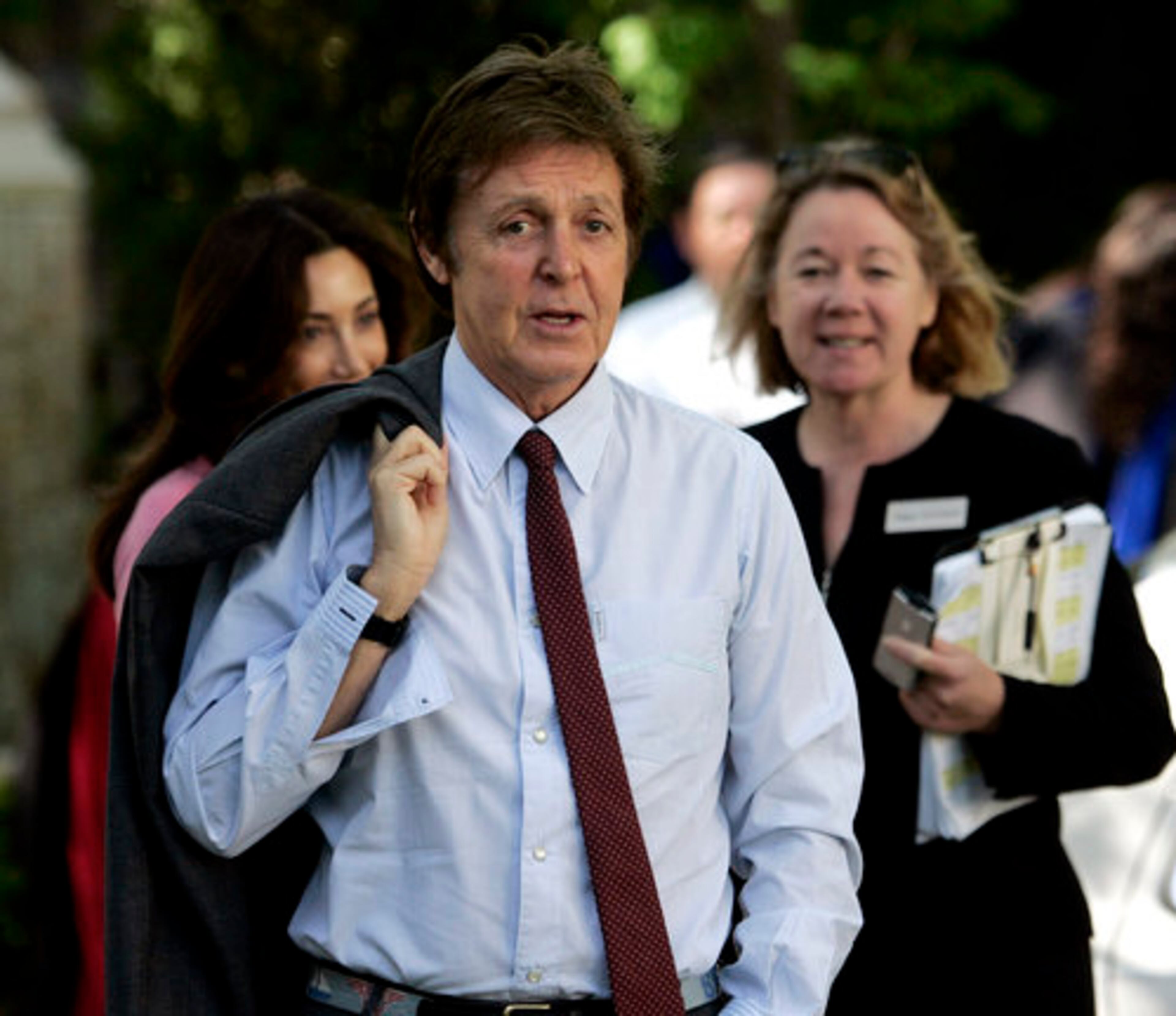 June 18, 1942: What do you get a newly divorced former Beatle who has been knighted by the Queen? We don't know. Ask PAUL McCARTNEY yourself.