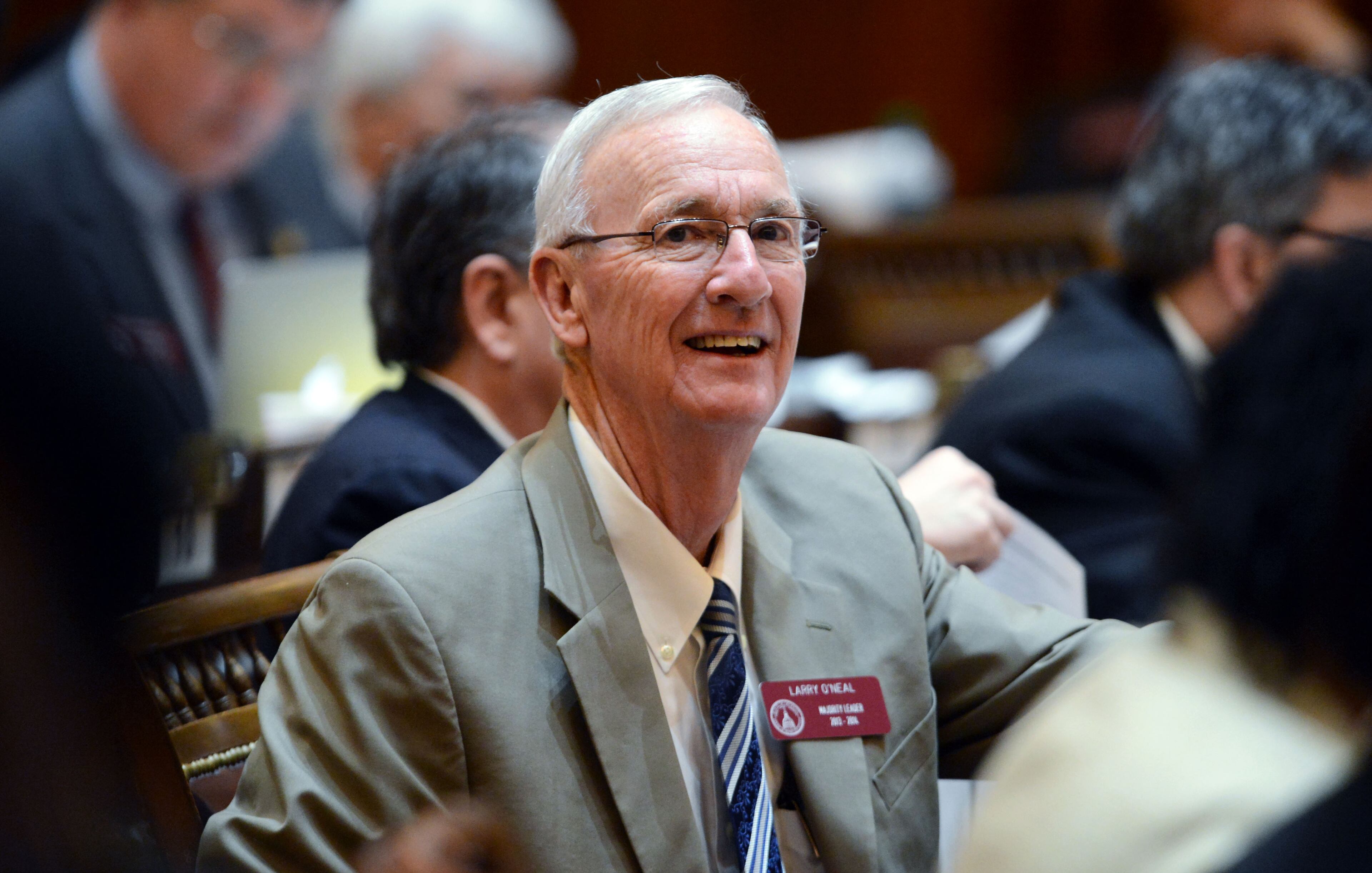 Larry O'Neal is a staunchly conservative Republican who represented a middle Georgia district since 2001 when he was tapped by Gov. Nathan Deal to serve as an administrative law judge for the Georgia Tax Tribunal. He was former Gov. Sonny Perdue's personal attorney and rose to become the House Majority Leader - the chamber's No. 3 Republican - before he resigned.