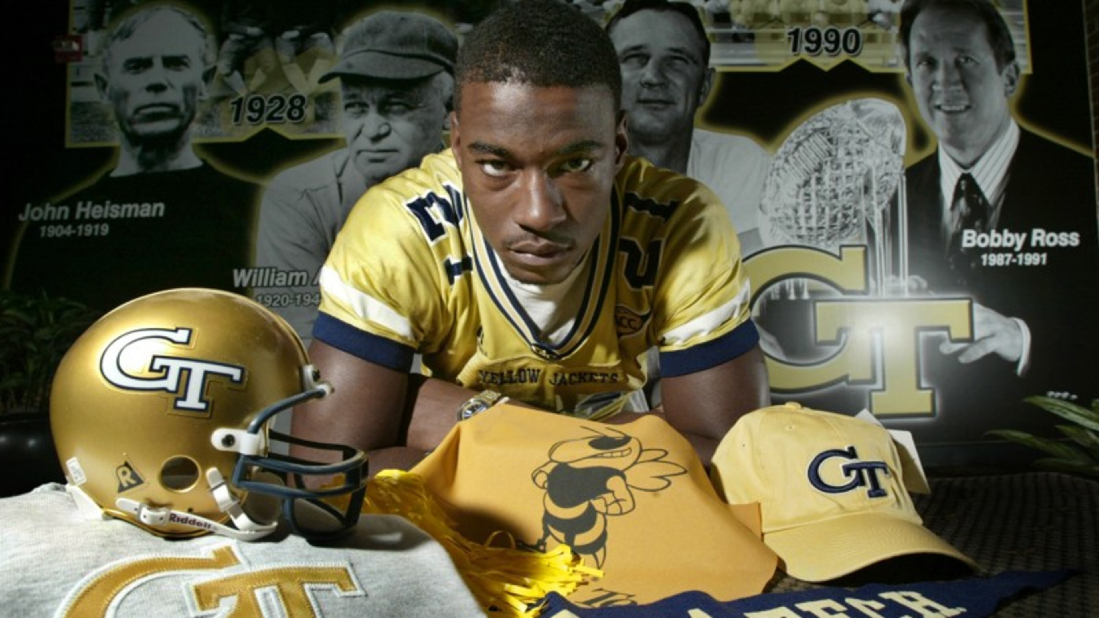 Former Georgia Tech All-America wide receiver Calvin Johnson will be inducted into the Georgia Sports Hall of Fame in February. He is a former AJC Super 11 pick from Sandy Creek High. He played nine seasons in the NFL with the Detroit Lions.
