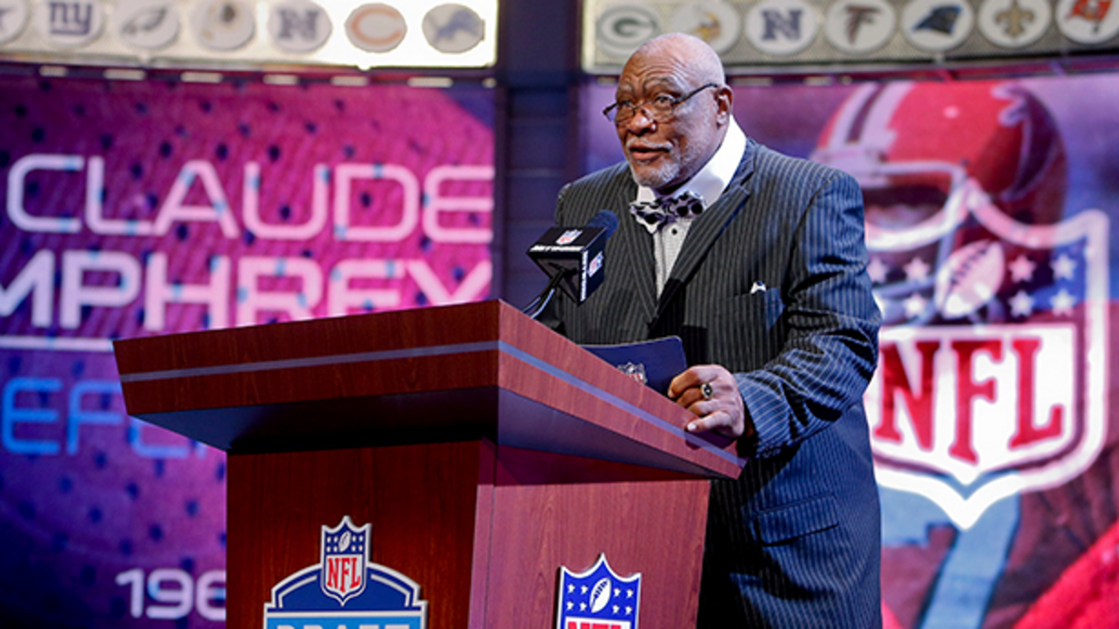 Claude Humphrey will become the first player to play the majority of his NFL career with the Falcons to be inducted into the Pro Football Hall of Fame.