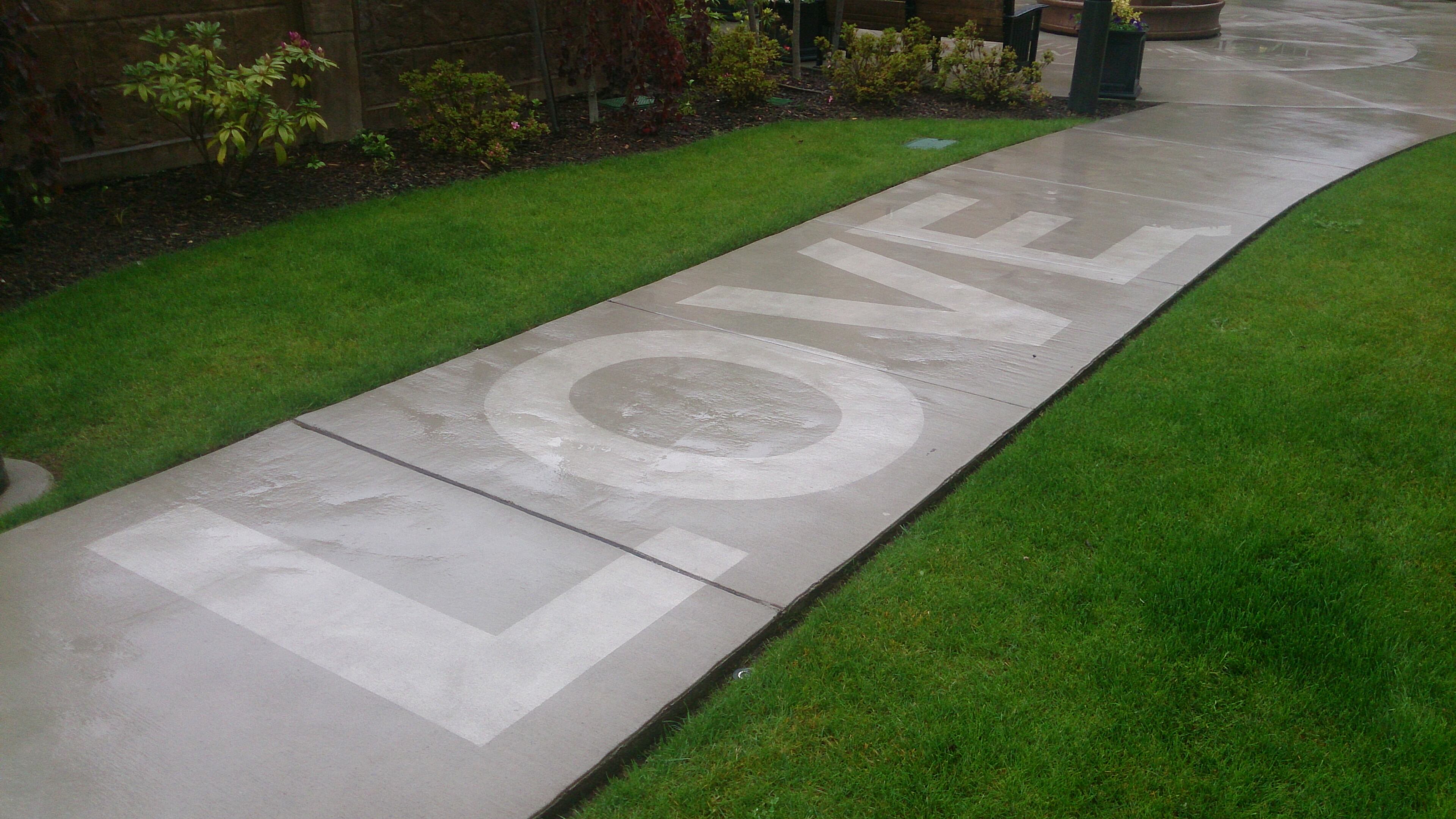 Seattle startup Rainworks said it is hoping to make rainy days a little brighter for everyone after designing a product that makes rain-activated art on sidewalks and other surfaces. See all their photos on their website here. (Photo: Rainworks)