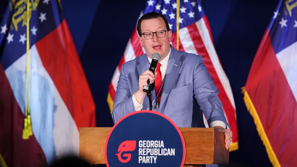 Georgia GOP Chair Josh McKoon, seen here in 2024. (Jason Getz/AJC)