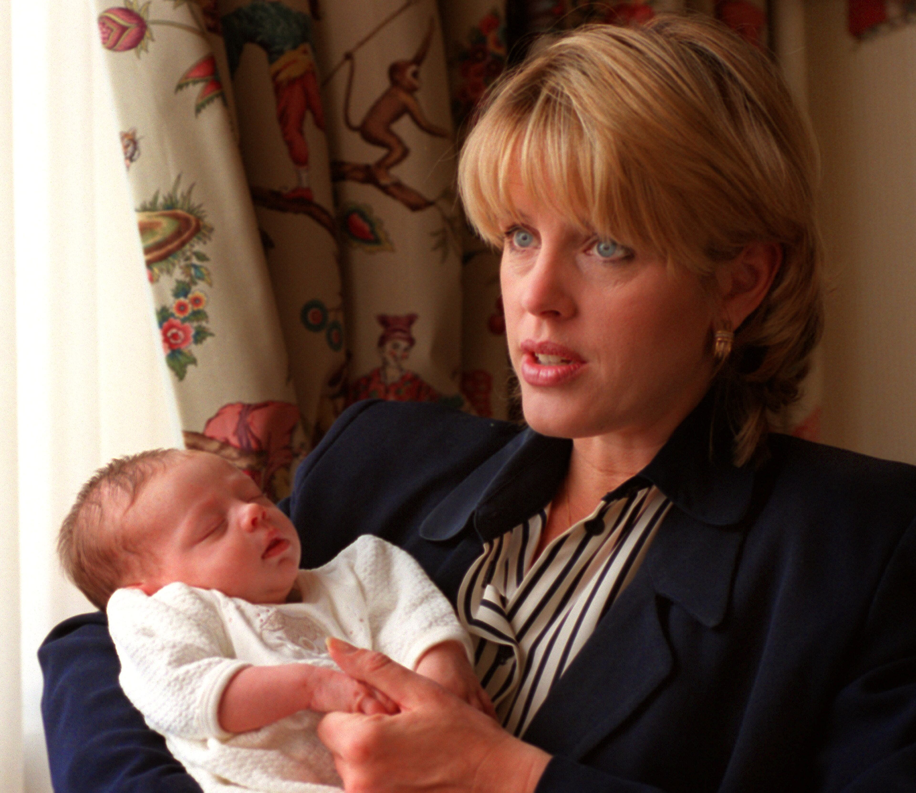 In 1988, when Deborah Norville had her third child, Mikaela, an "Inside Edition" executive producer convinced her to anchor from the hospital. She then went on a book tour, her infant by her side. (AJC File)