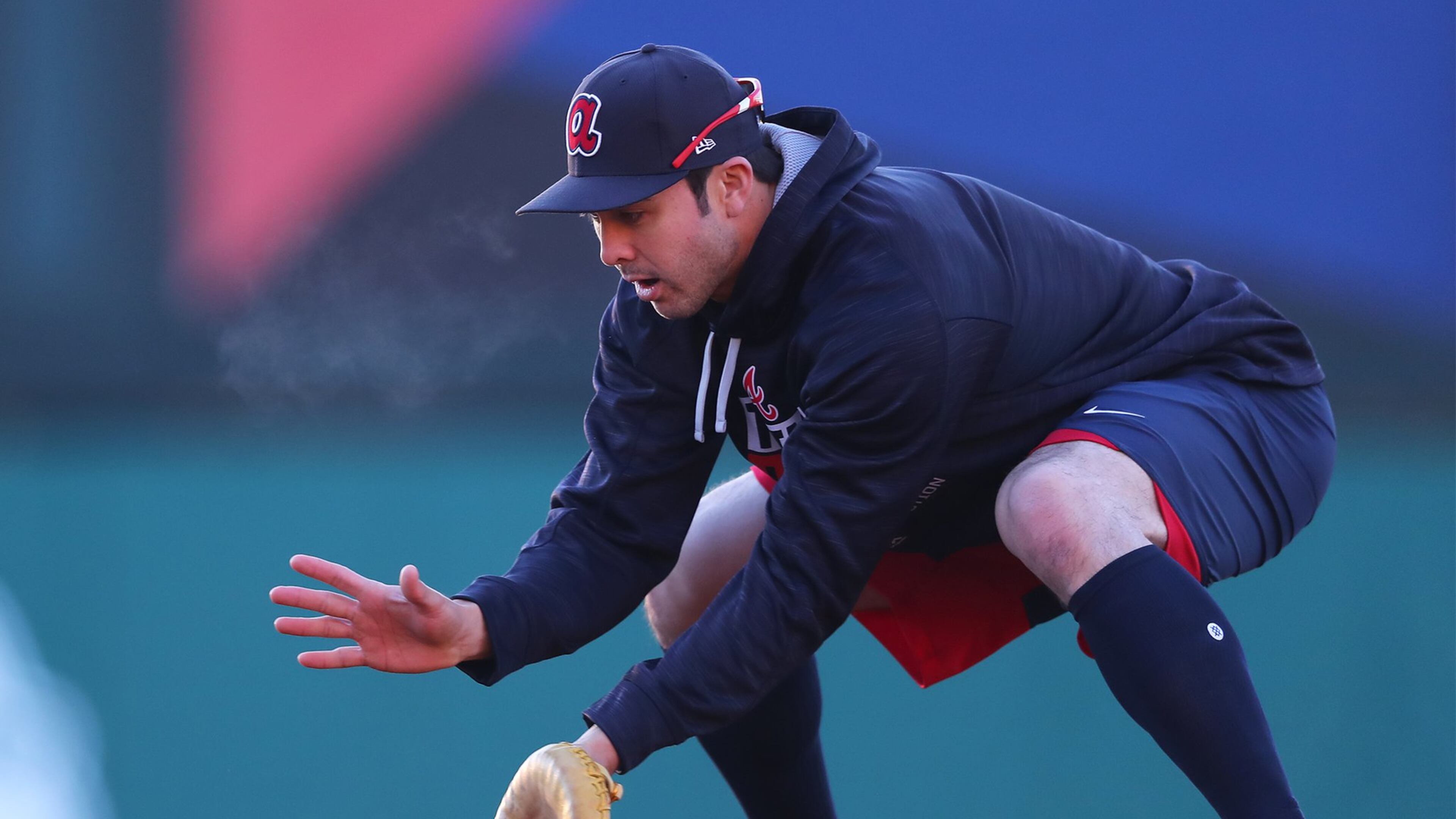 Braves utility man Chase d’Arnaud. Curtis Compton/ccompton@ajc.com