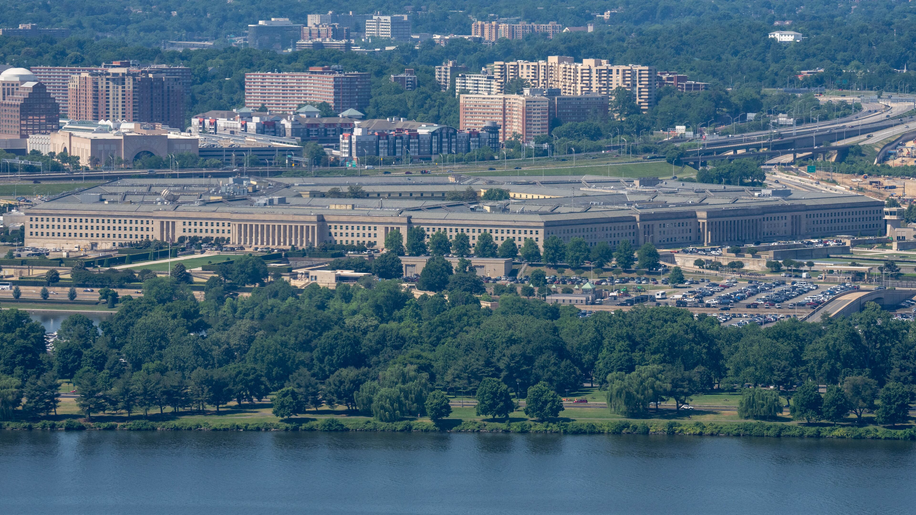 The Pentagon is seen, Tuesday, May 19, 2026, in Washington. (AP Photo/Alex Brandon)