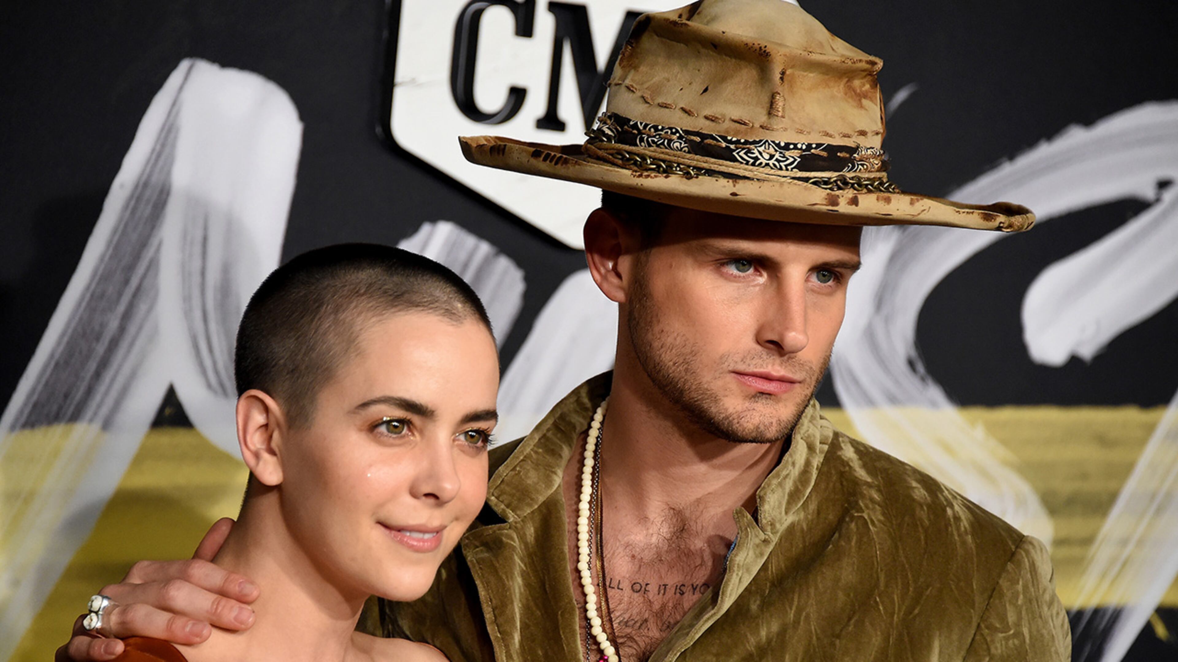 NASHVILLE, TN - JUNE 06: Nico Tortorella and Bethany Meyers attend the 2018 CMT Music Awards at Bridgestone Arena on June 6, 2018 in Nashville, Tennessee. (Photo by Mike Coppola/Getty Images for CMT)