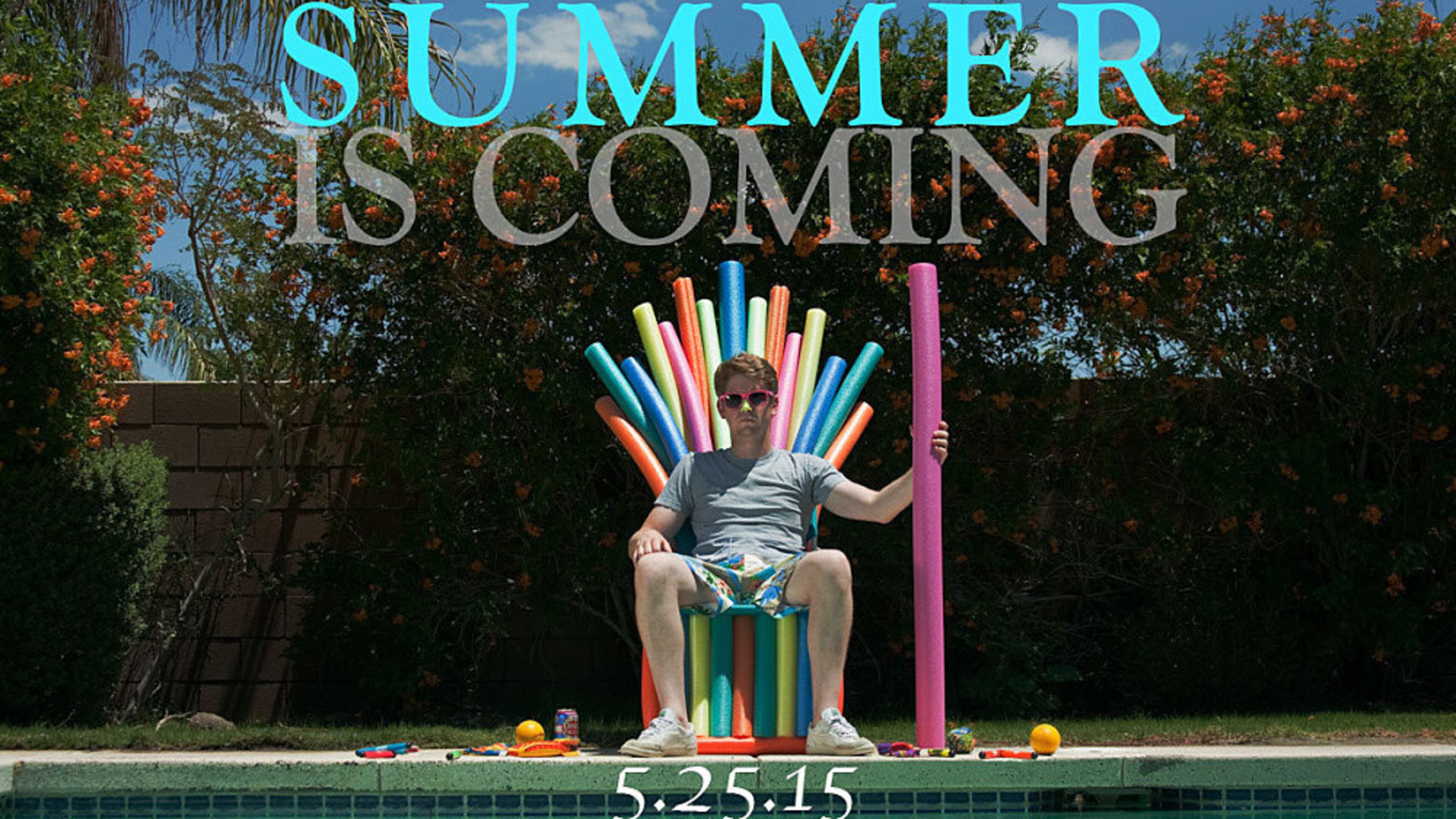 Joffery would hog all the pool noodles.