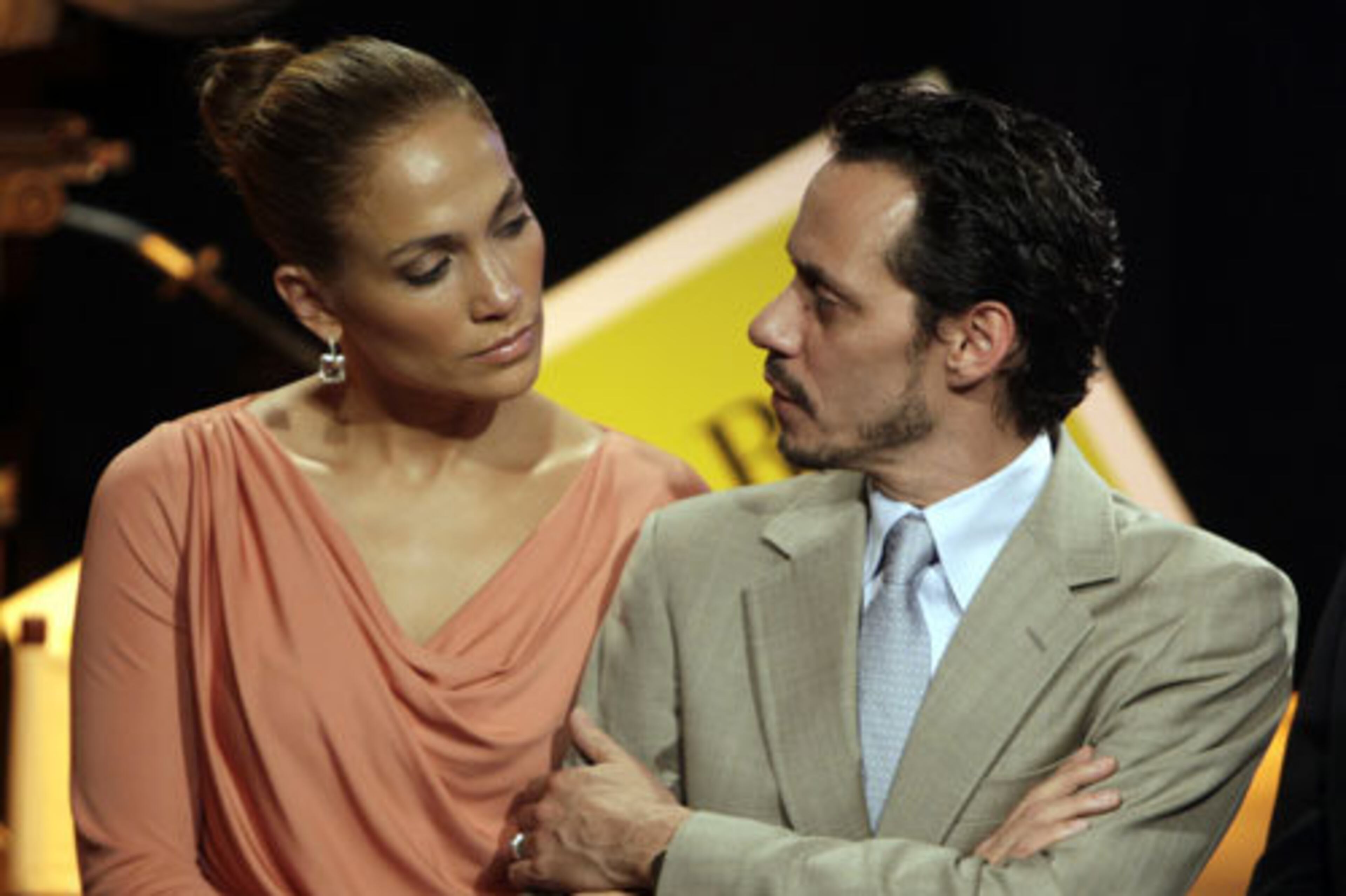 Hindsight is surely 20/20 for Marc Anthony, as the singer deals with his divorce from Jennifer Lopez while looking down at his "Jennifer" tattoo on his wrist. Anthony should have known better, though. His previous ex-wife, Dayanara Torres, had to remove his name from her stomach after their divorce.