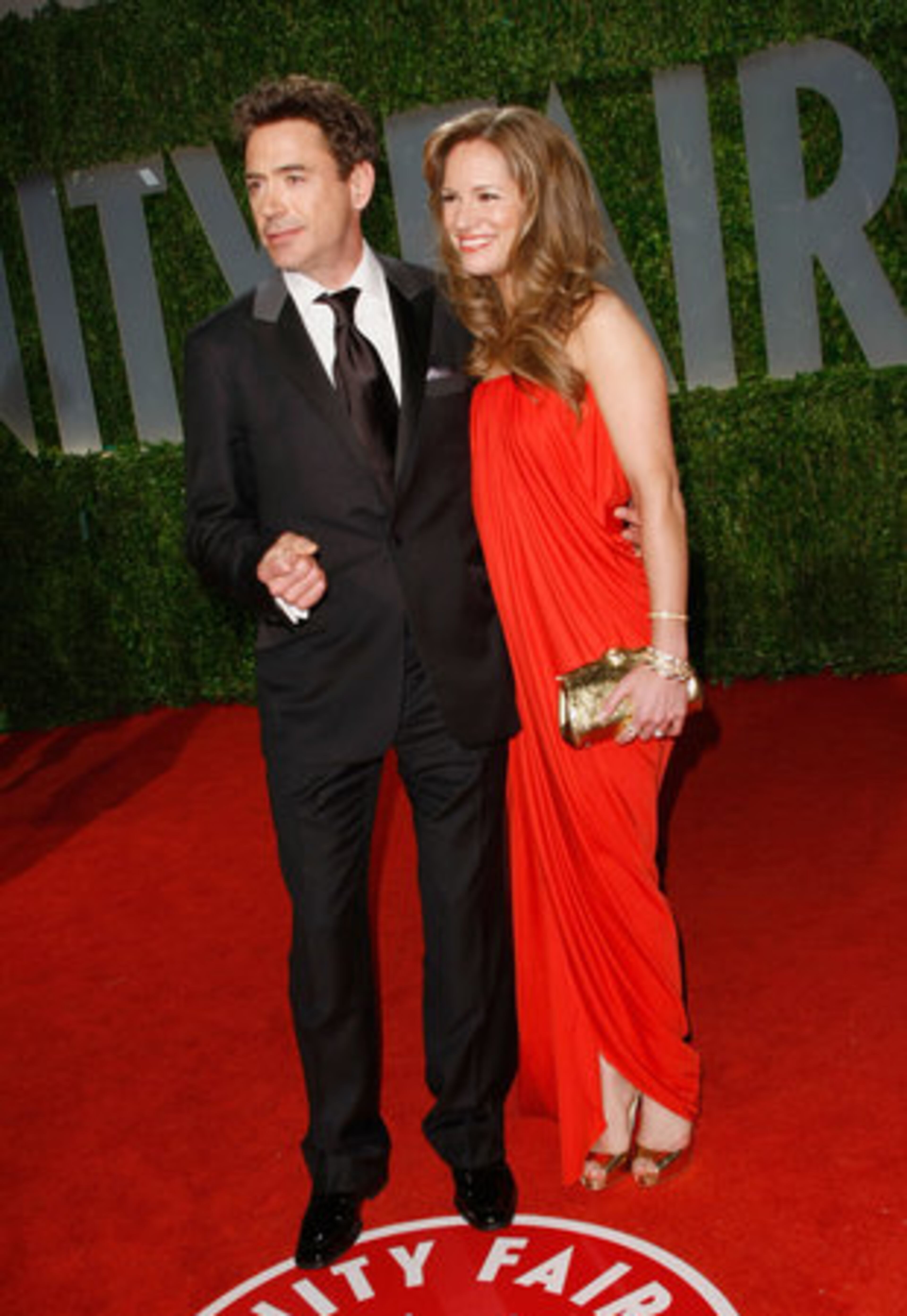 Actor Robert Downey Jr. and producer Susan Downey.