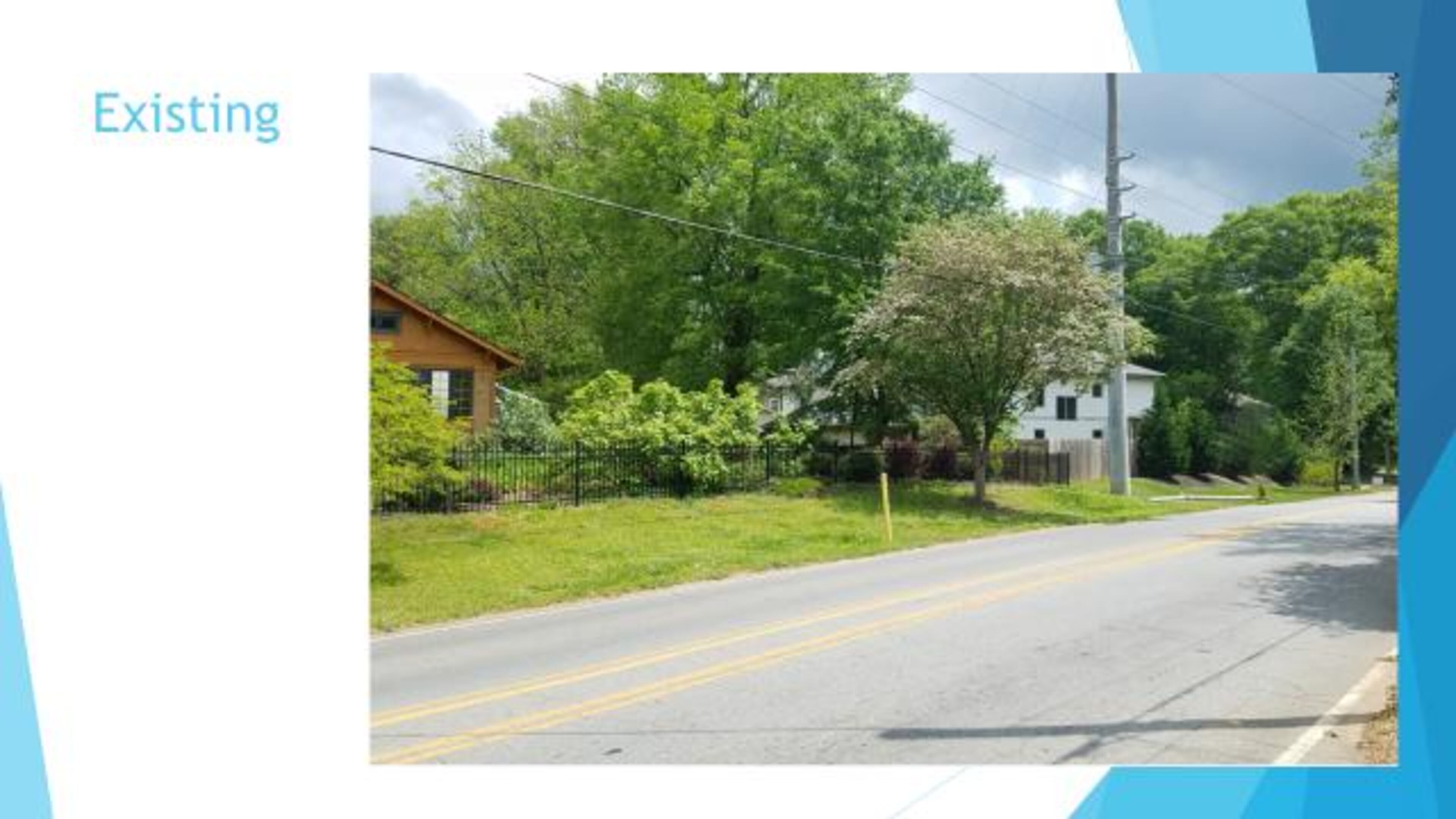 This is part of the stretch of South Columbia Drive (heading south) that's getting milled and repaved over the next month. Courtesy City of Decatur
