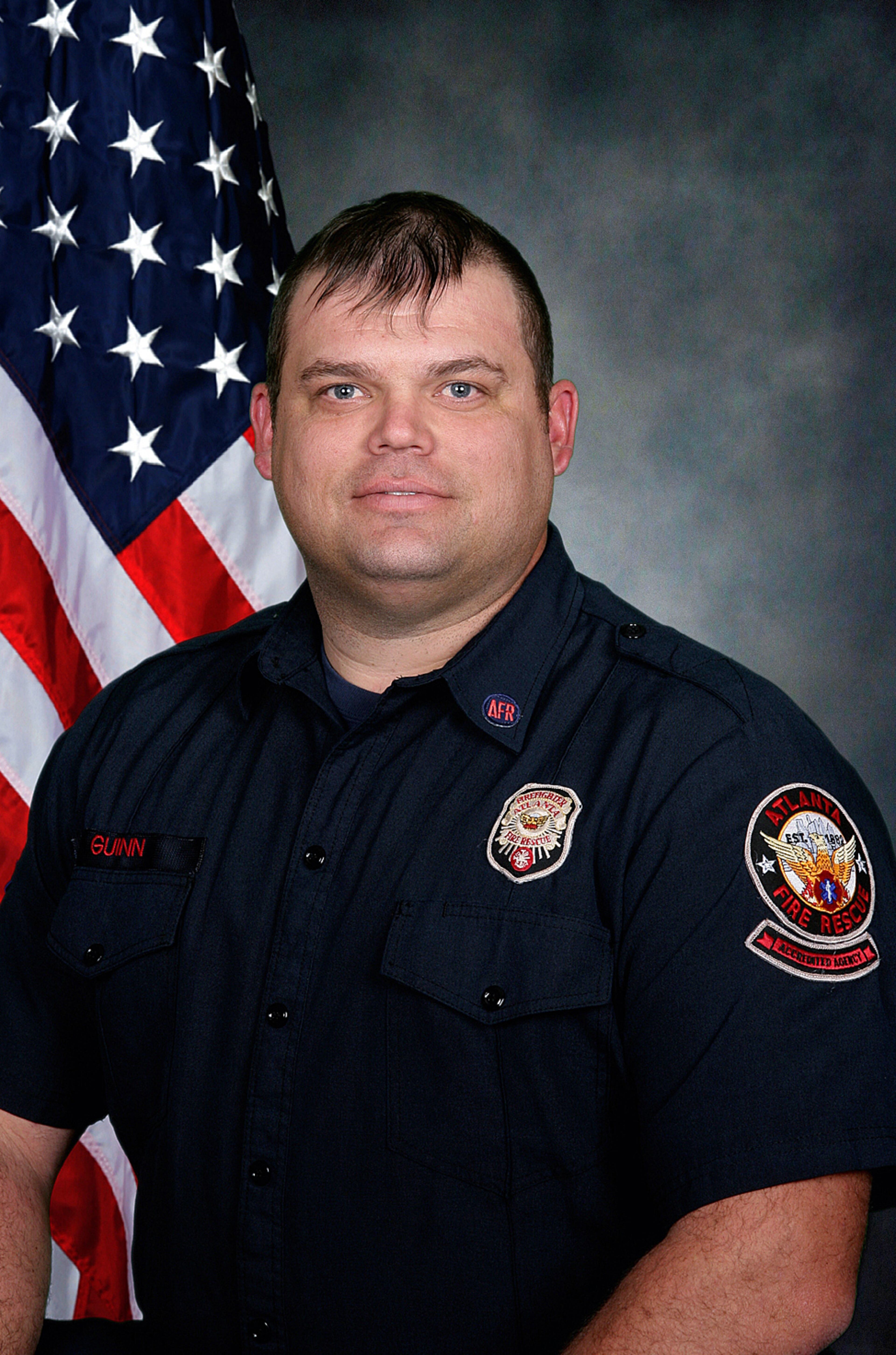 Sgt. Frank Guinn, 36, was training for an Ironman Triathlon in New Orleans when he was struck on his bicycle and killed. Guinn, a nine-year veteran of the Atlanta Fire Department, was stationed at Fire Station 21. He is survived by his wife, a Cobb County teacher, and 7-year-old triplet daughters.