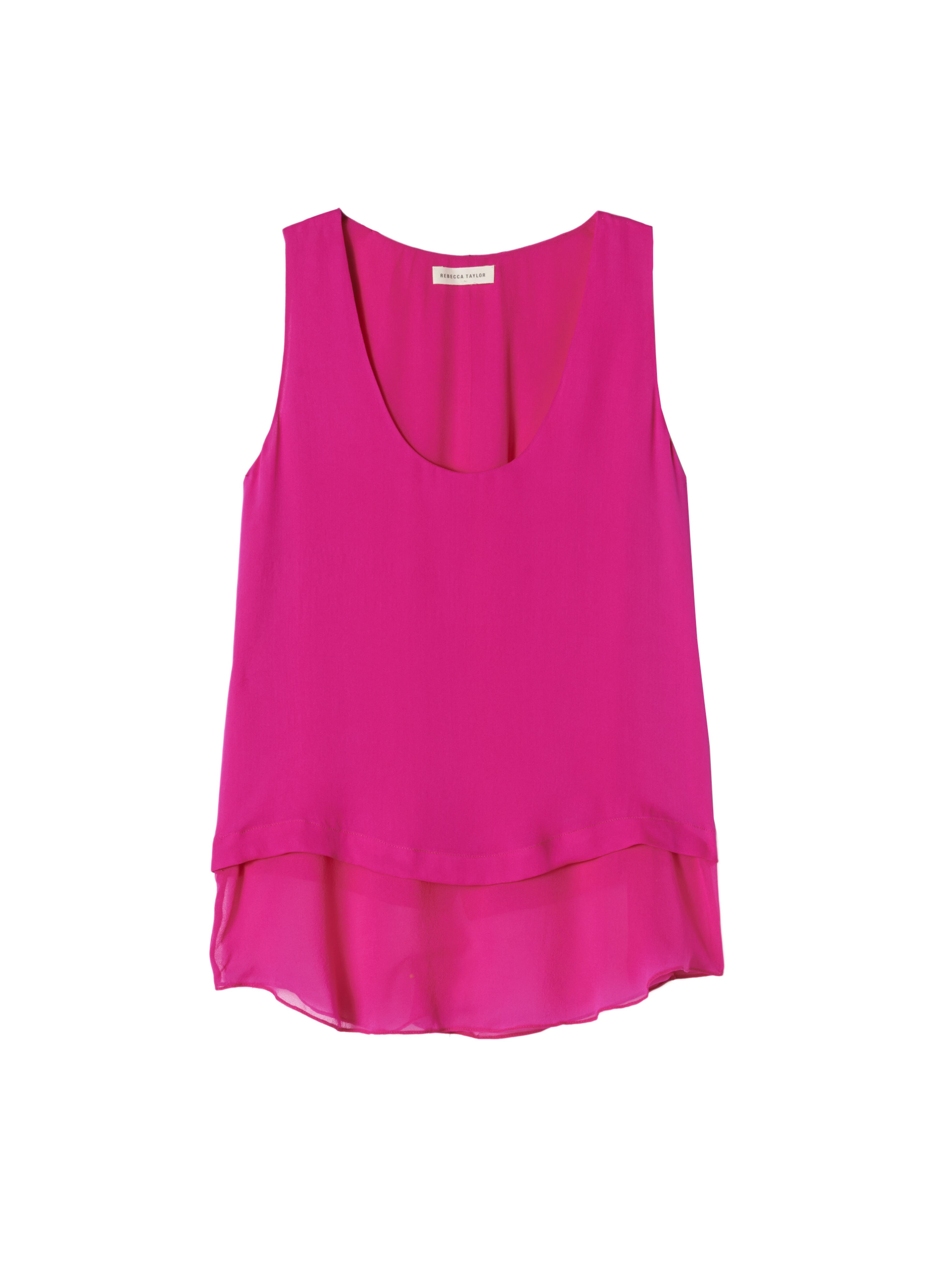Rebecca Taylor has designed an exclusive hot pink tank to raise awareness and funds for the Triple Negative Breast Cancer Foundation (TNBCF) – a foundation dedicated to raising awareness and funding research specifically aimed at this aggressive subtype of breast cancer. 50% of the proceeds from this pink top will go directly to TNBC Foundation. It costs $225 at RebeccaTaylor.com.