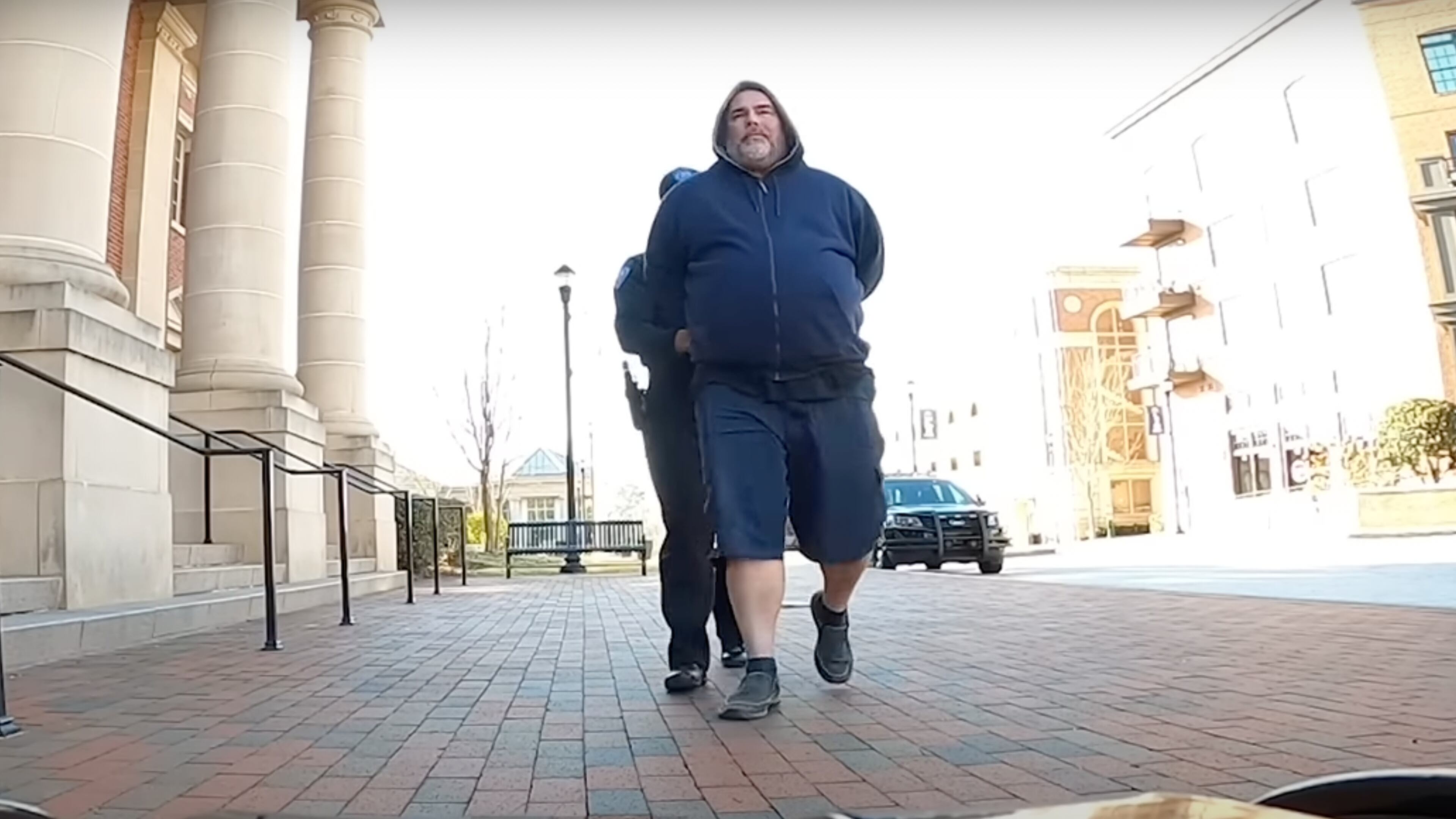 Last January, the Foundation for Individual Rights and Expression (FIRE) filed a federal lawsuit on behalf of Jeffrey Gray against Alpharetta and two city police officers; and separately sued the chief of police in Blackshear. Courtesy YouTube