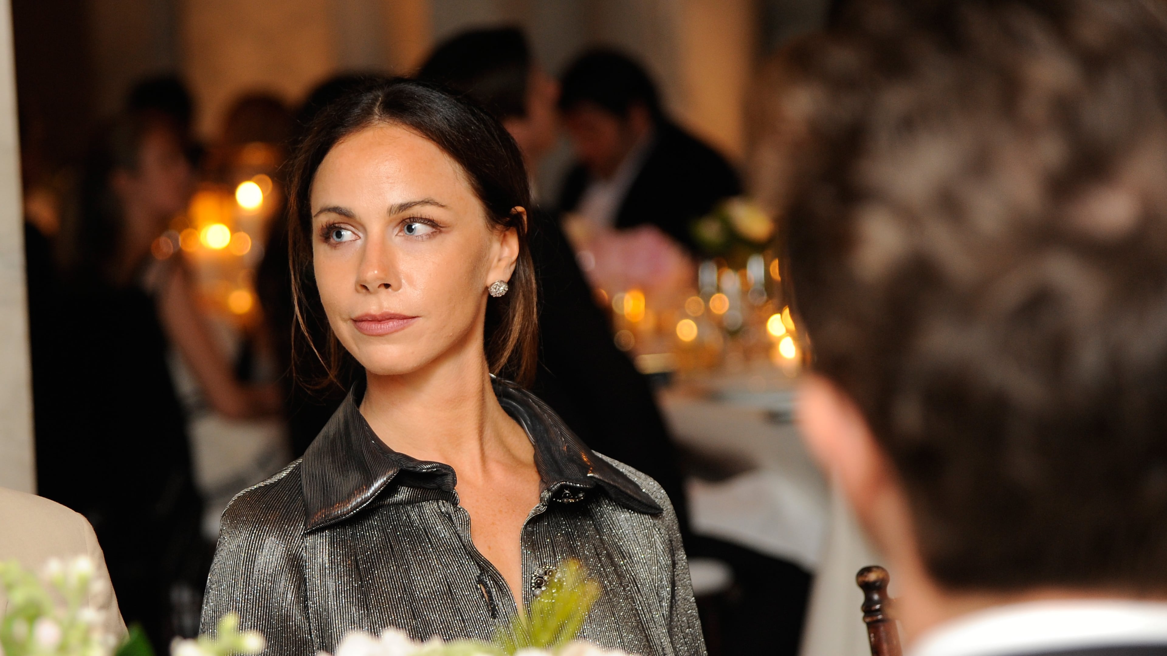 Barbara Pierce Bush attends the Chanel Fine Jewelry Dinner supporting treasures from the New York Public Library Collection at the New York Public Library's Stephen A. Schwarzman Building on June 2, 2016, in New York City.