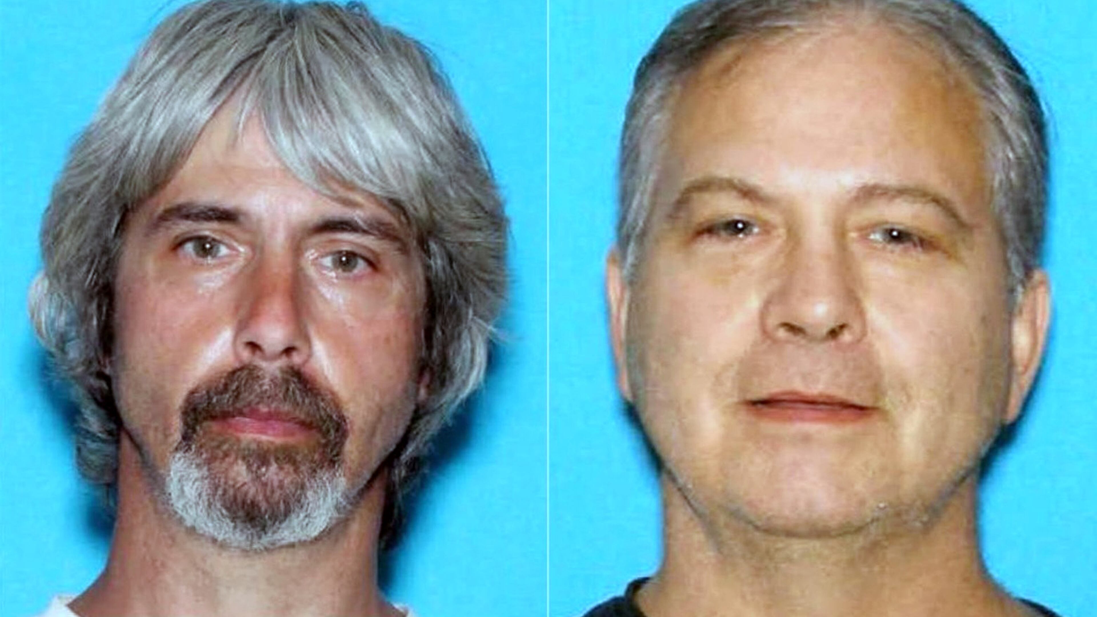 These undated booking photos provided by the Snohomish County Sheriff Office shows Tony Reed, left, and John Reed.
