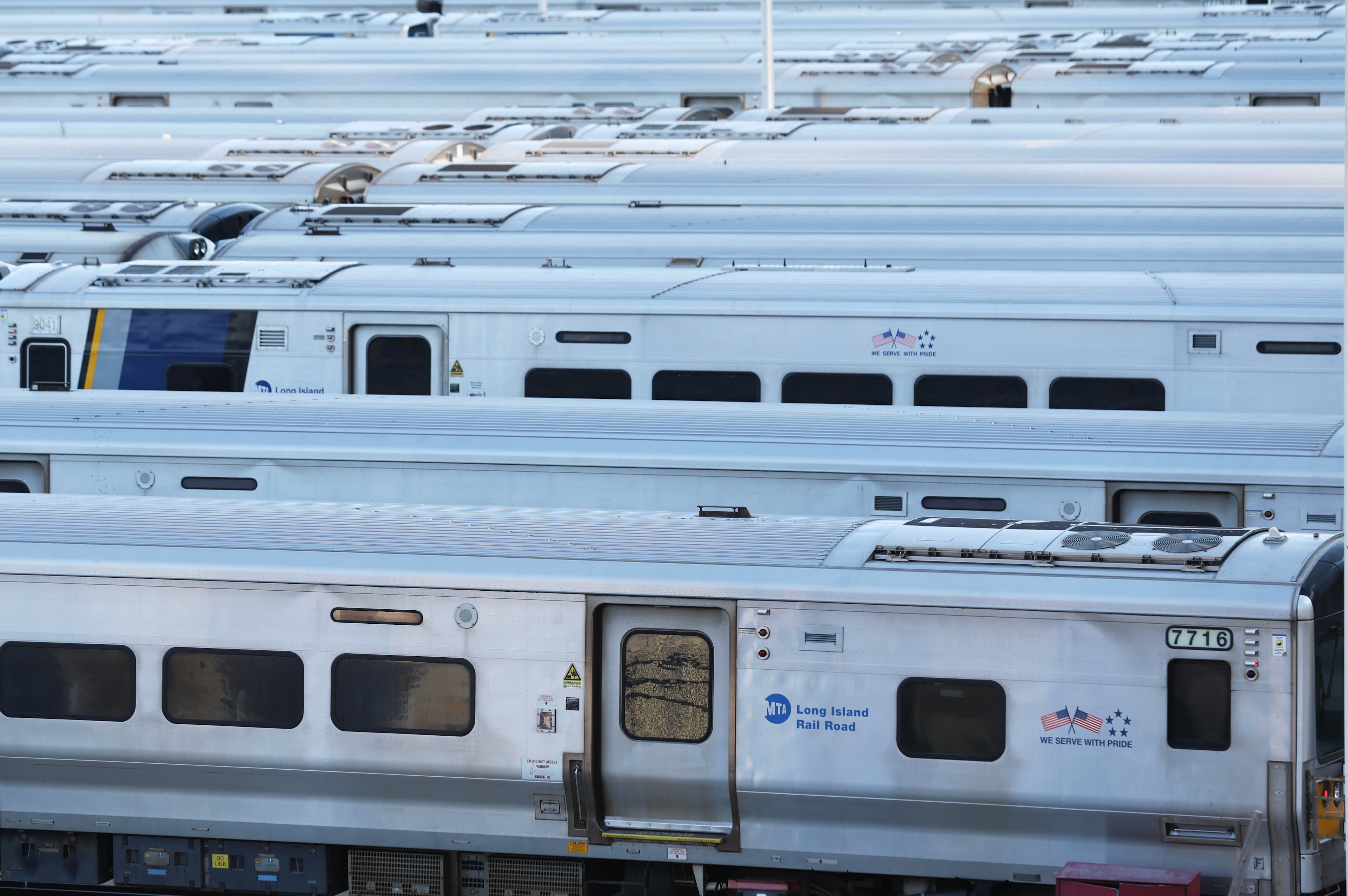 APTOPIX Long Island Rail Road Strike