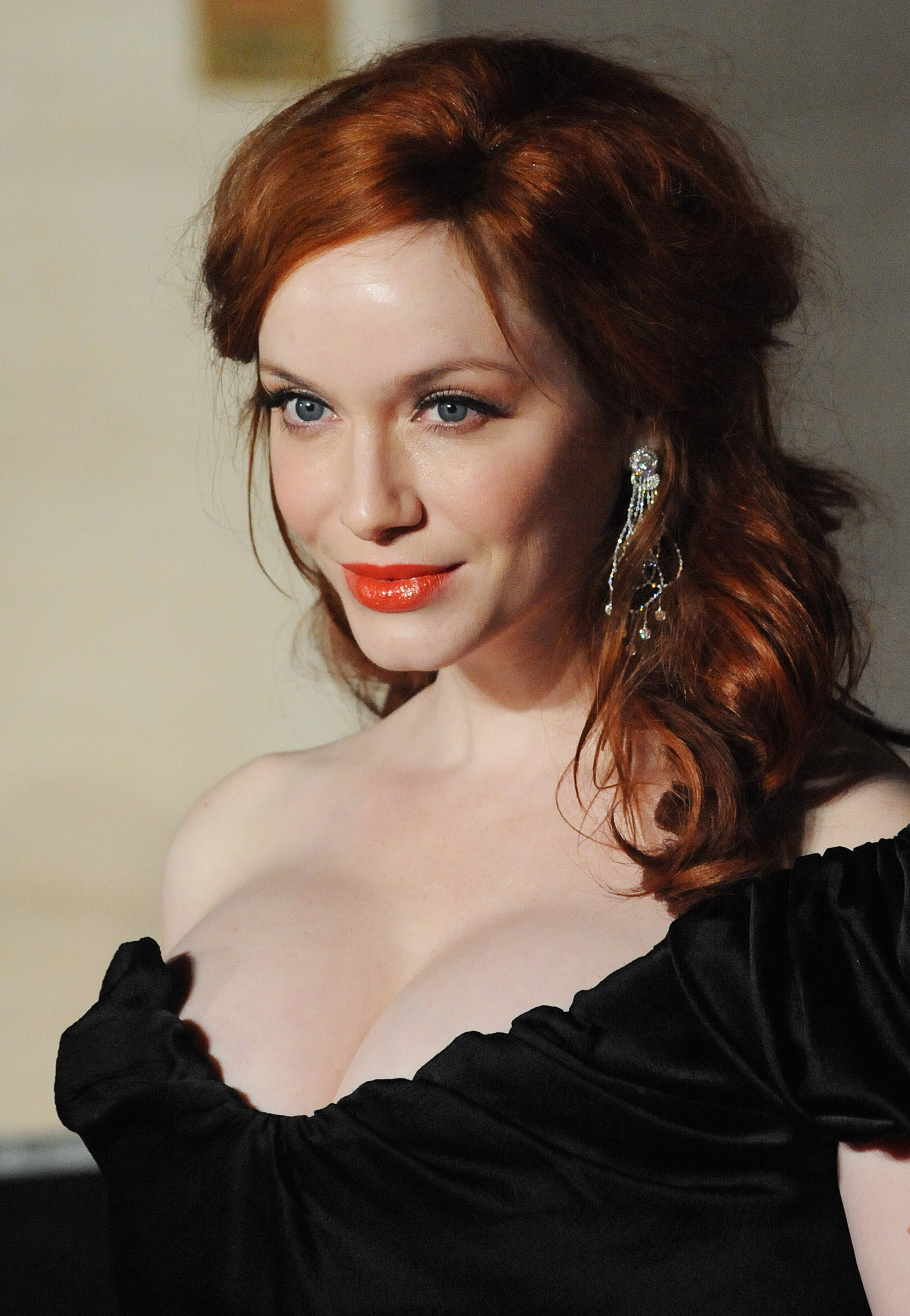 Christina Hendricks arrives at the after party of Orange British Academy Film Awards 2012 at Grosvenor House on Feb. 12, 2012, in London.