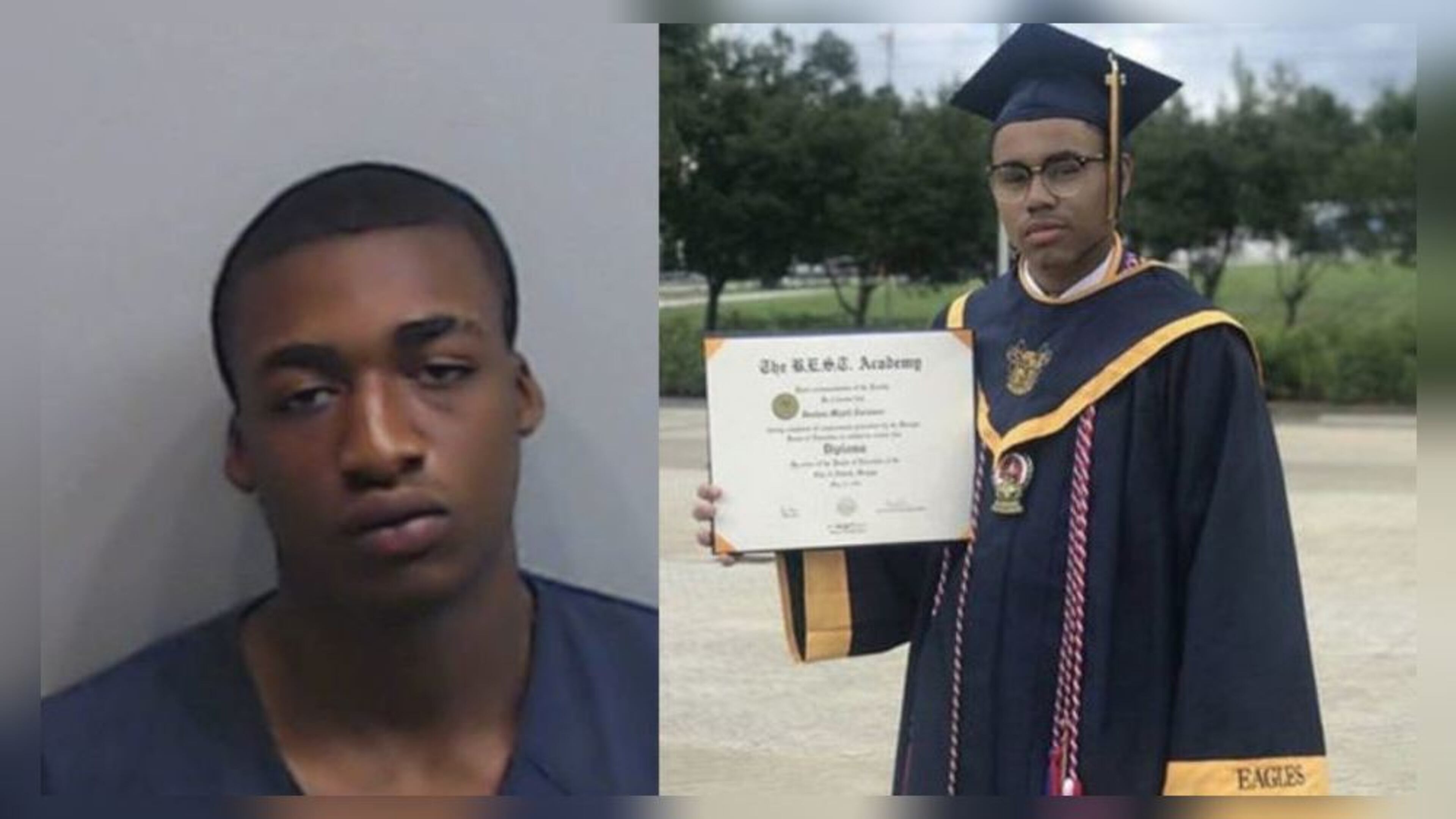 Justin Collier (left) was convicted of murder in the death of Joshua Torrance and sentenced to life in prison.