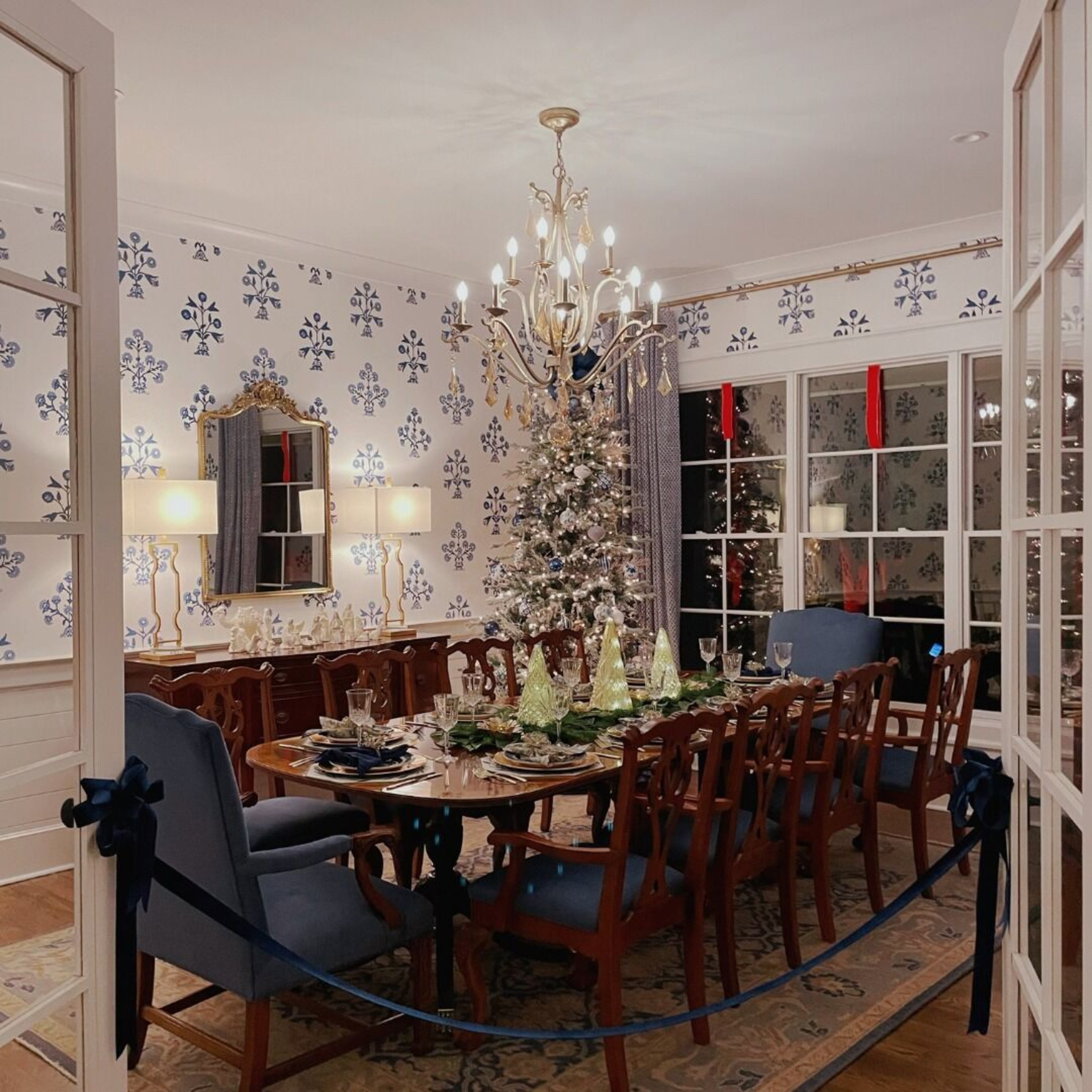 Tourists explore historic homes and sites in Madison during the 2022 Holiday Tour of Homes.