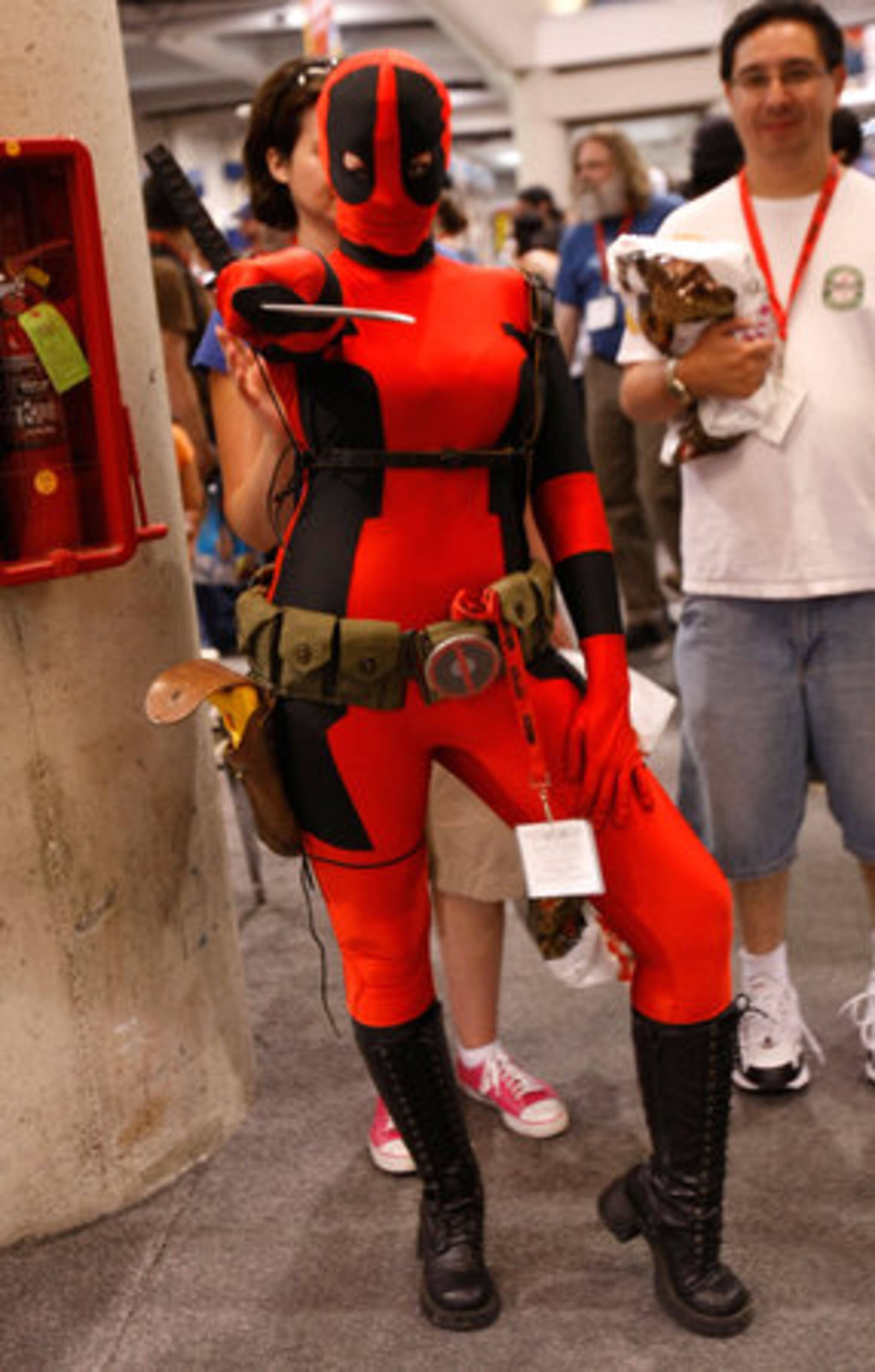 And there was this menacing figure.