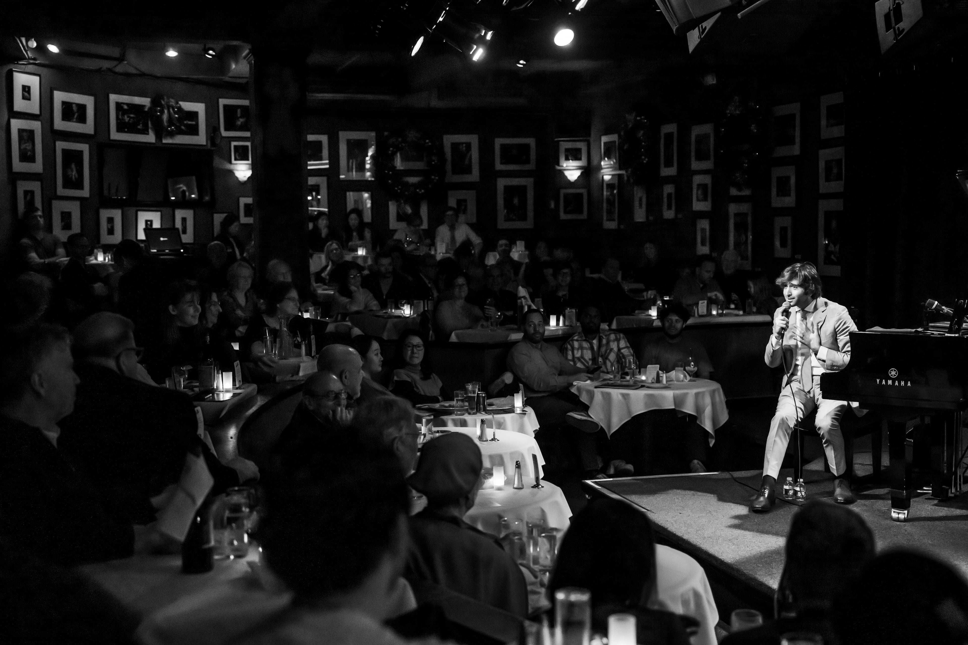 Joe Alterman performing at Birdland, in New York City in 2023. The Atlanta musician's new album is "Sincerely Joe: Songs From The Soul." (Photo by Chris Lee)