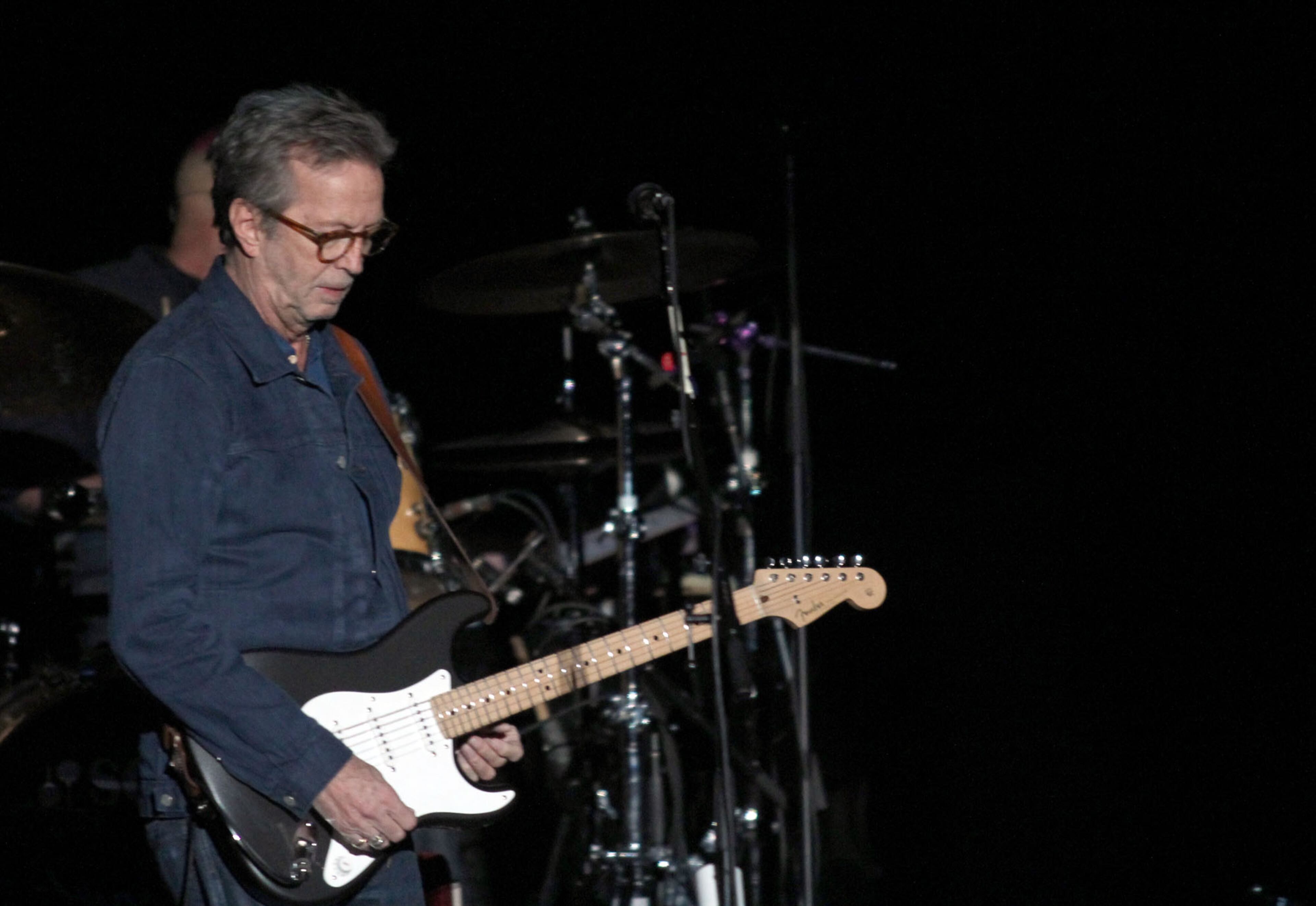 Rock, Blues legend Eric Clapton performing at Chastain Amphitheatre Saturday May 3, 2014.