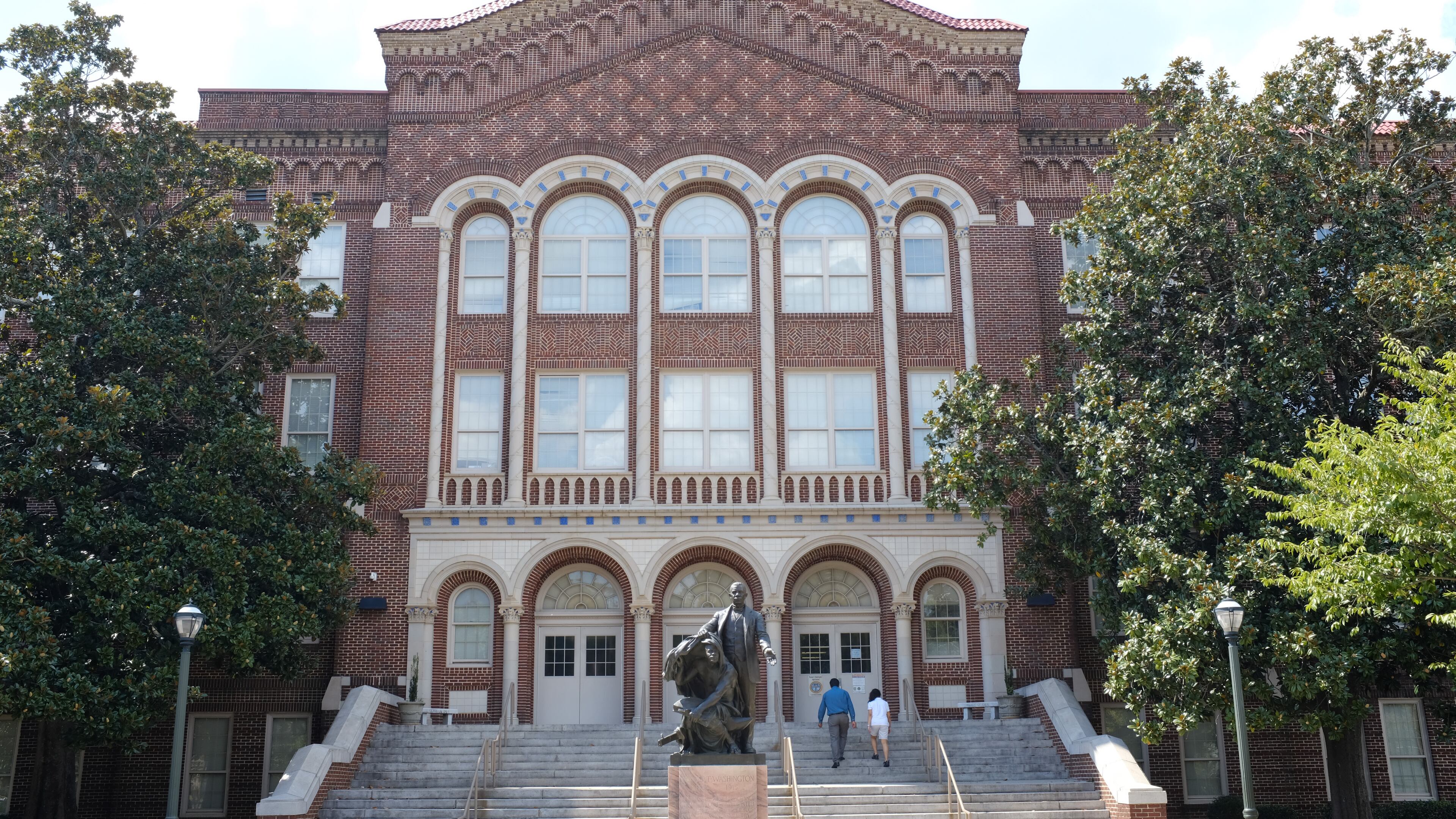 Booker T. Washington High School in Atlanta is one of several schools in the Atlanta district to start the 2019-2020 school year with a new principal.