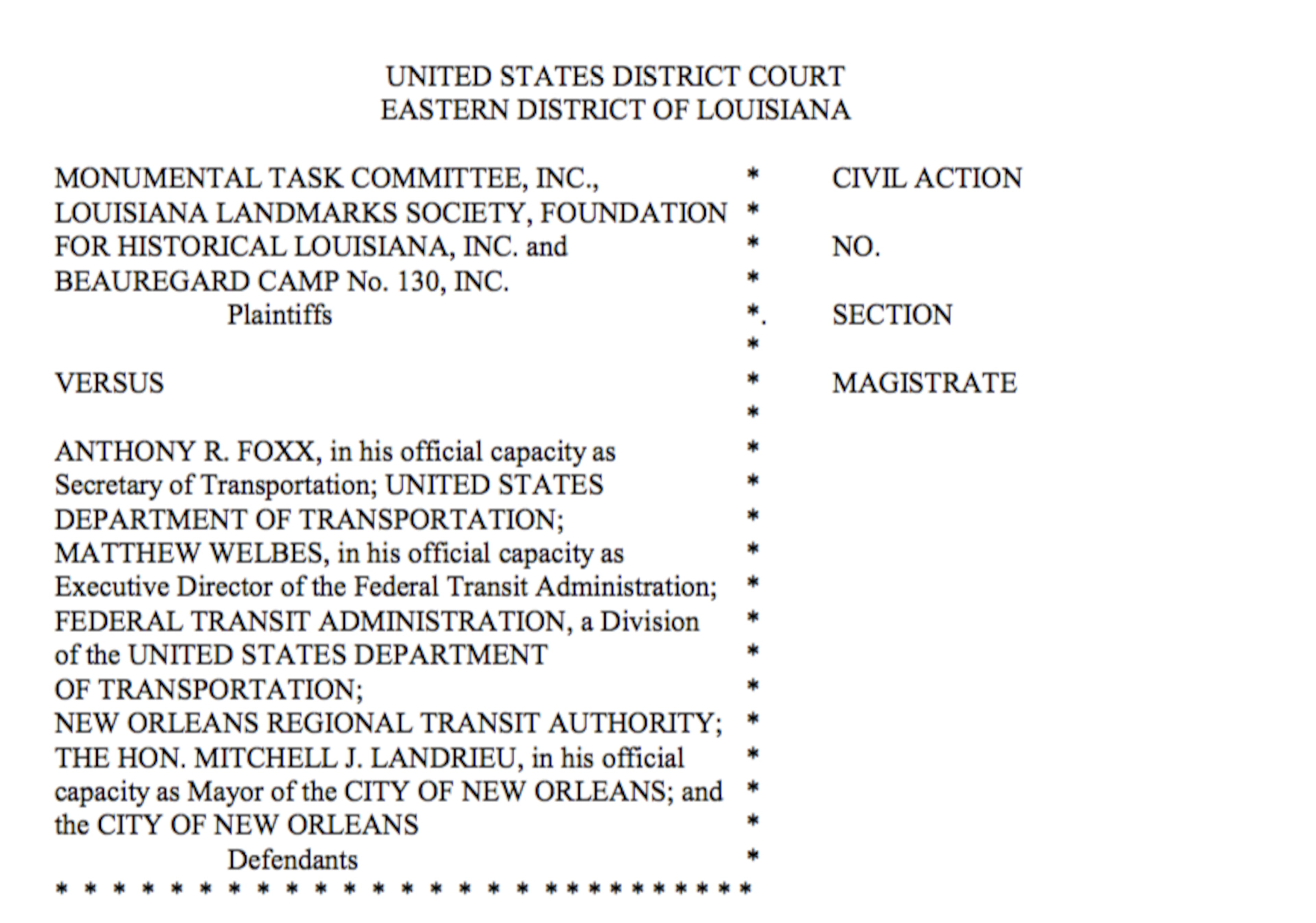 The New Orleans City Council's vote to remove historic statues with Confederate connections drew legal action, and removal plans are on hold for the moment.