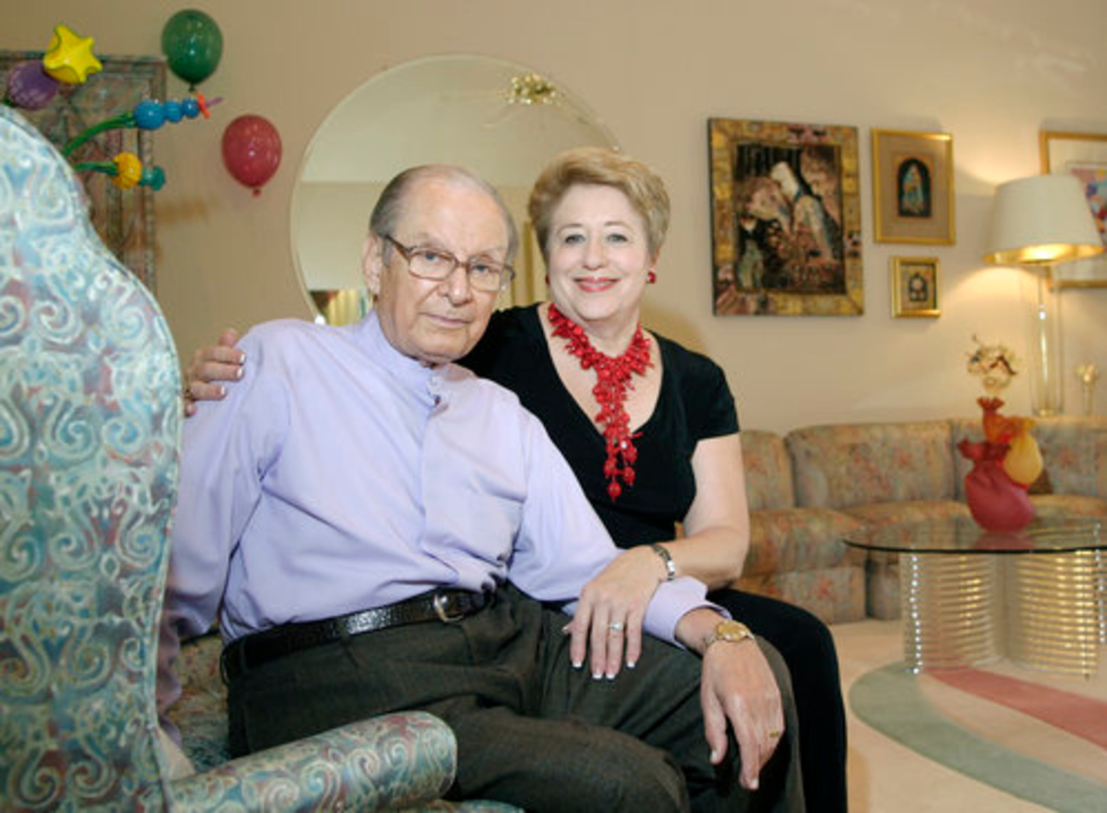 Ike and Sherry Habif enjoy fun, colorful things, something that is reflected throughout their Sandy Springs home.
